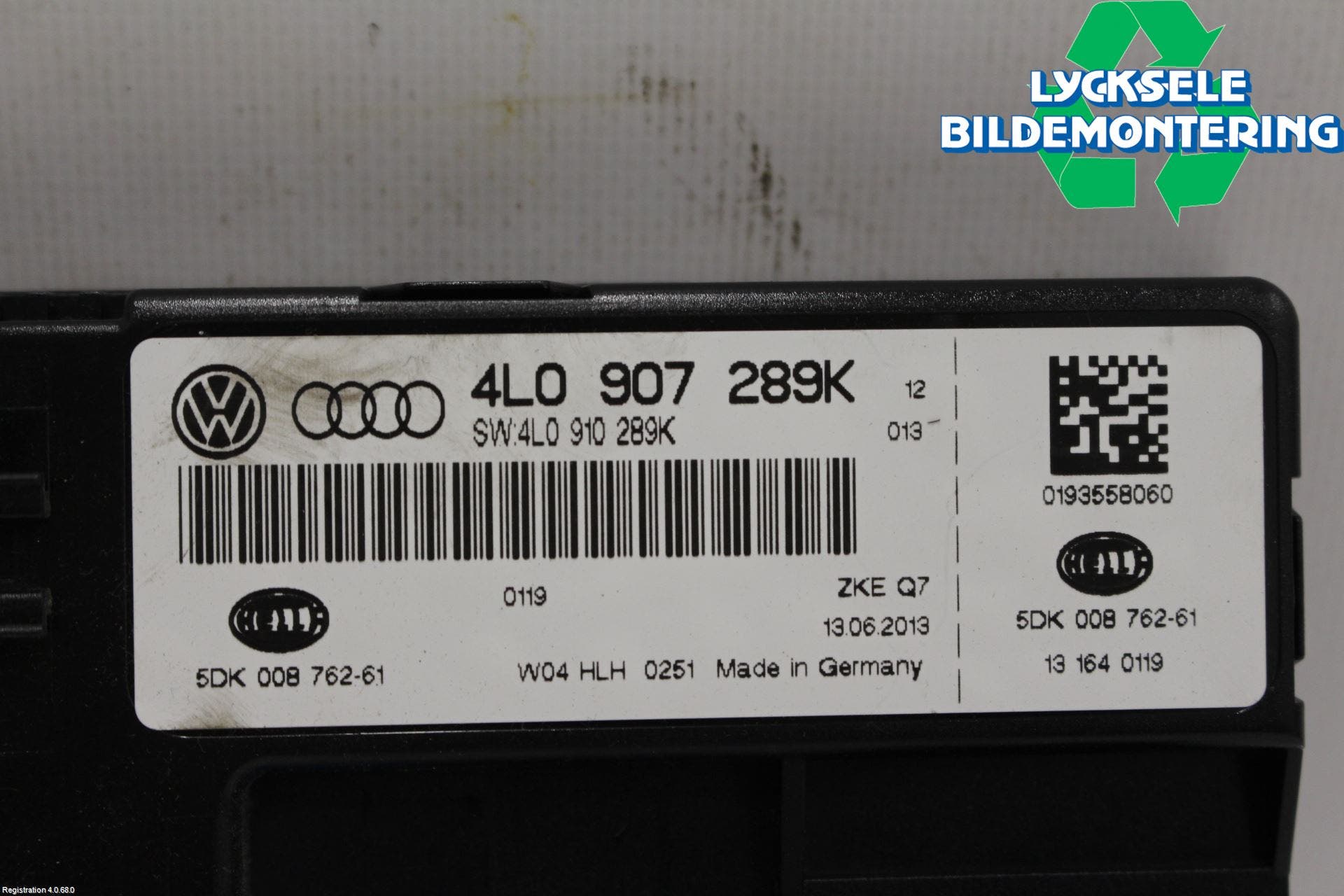 Audi Q7/SQ7 Komfort Styrdon