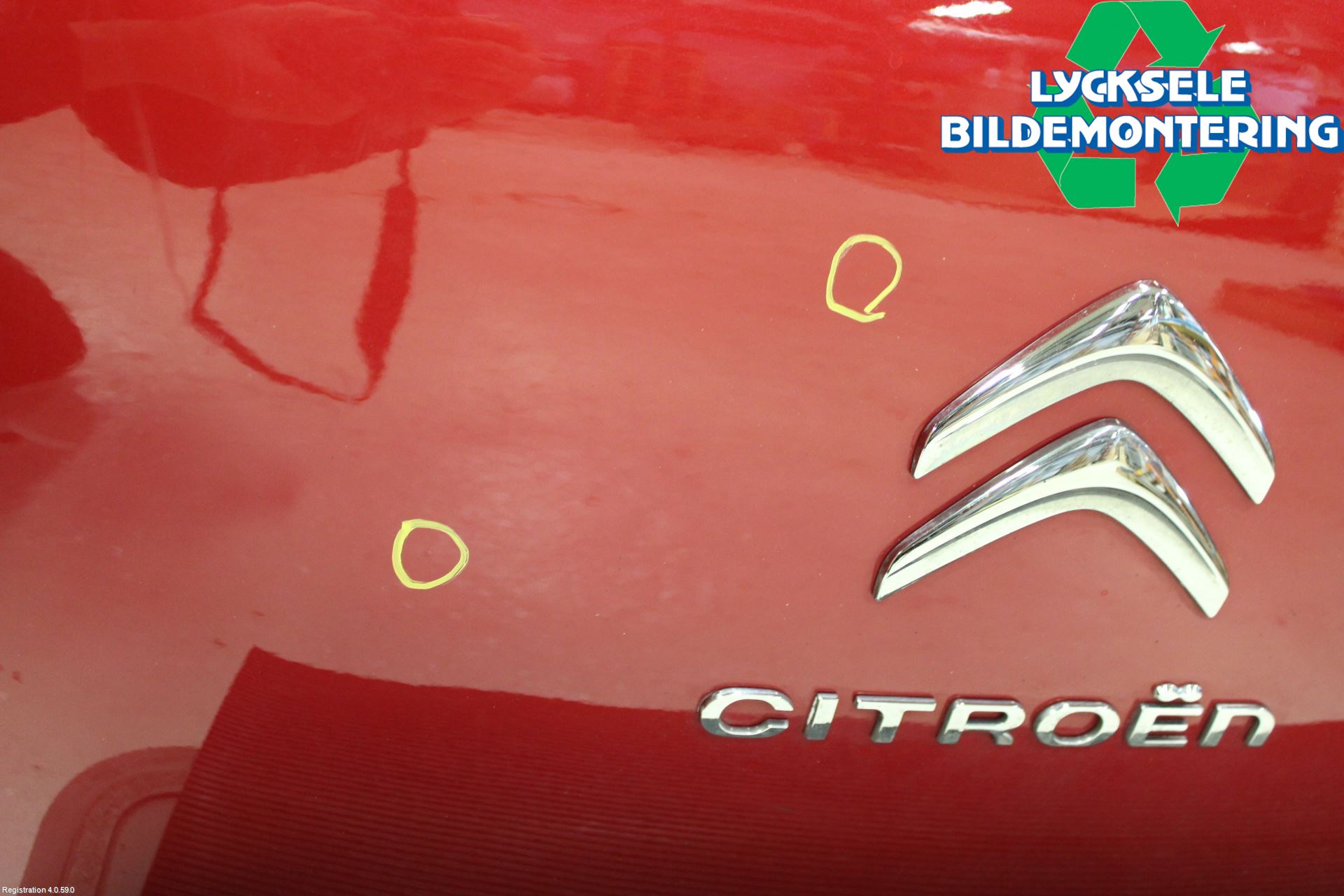 Citroen C3 10-17 Baklucka Cc-Kombi-Sedan