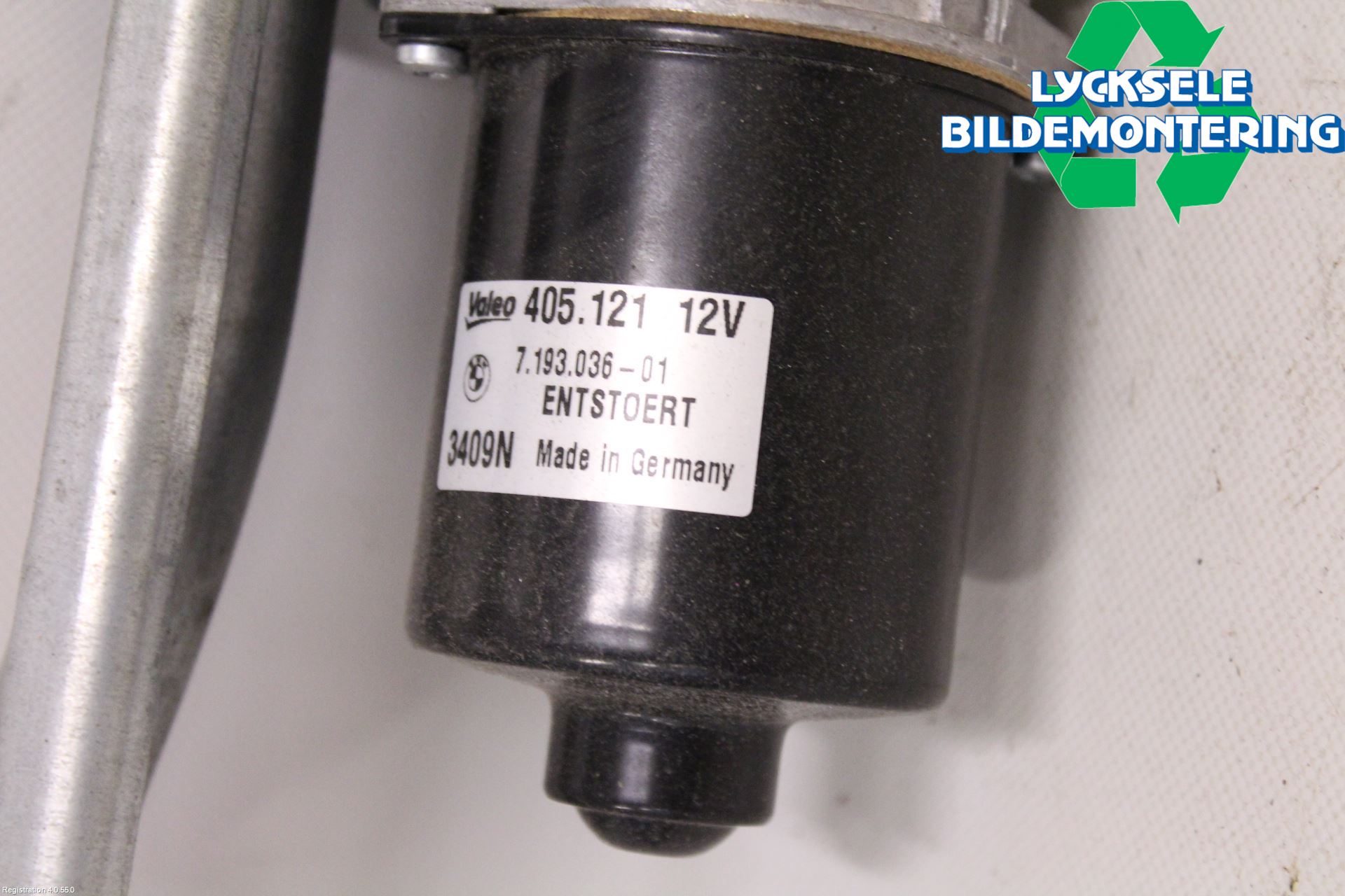 BMW 1 E87/81 5D/3D 03-11 Torkarmotor Vindruta