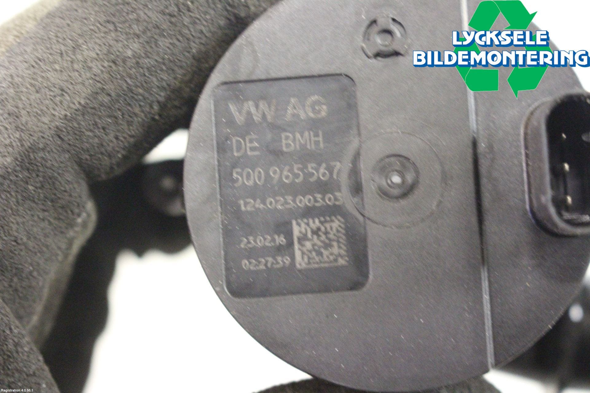 Volkswagen VW POLO 10-17 Vattenpump