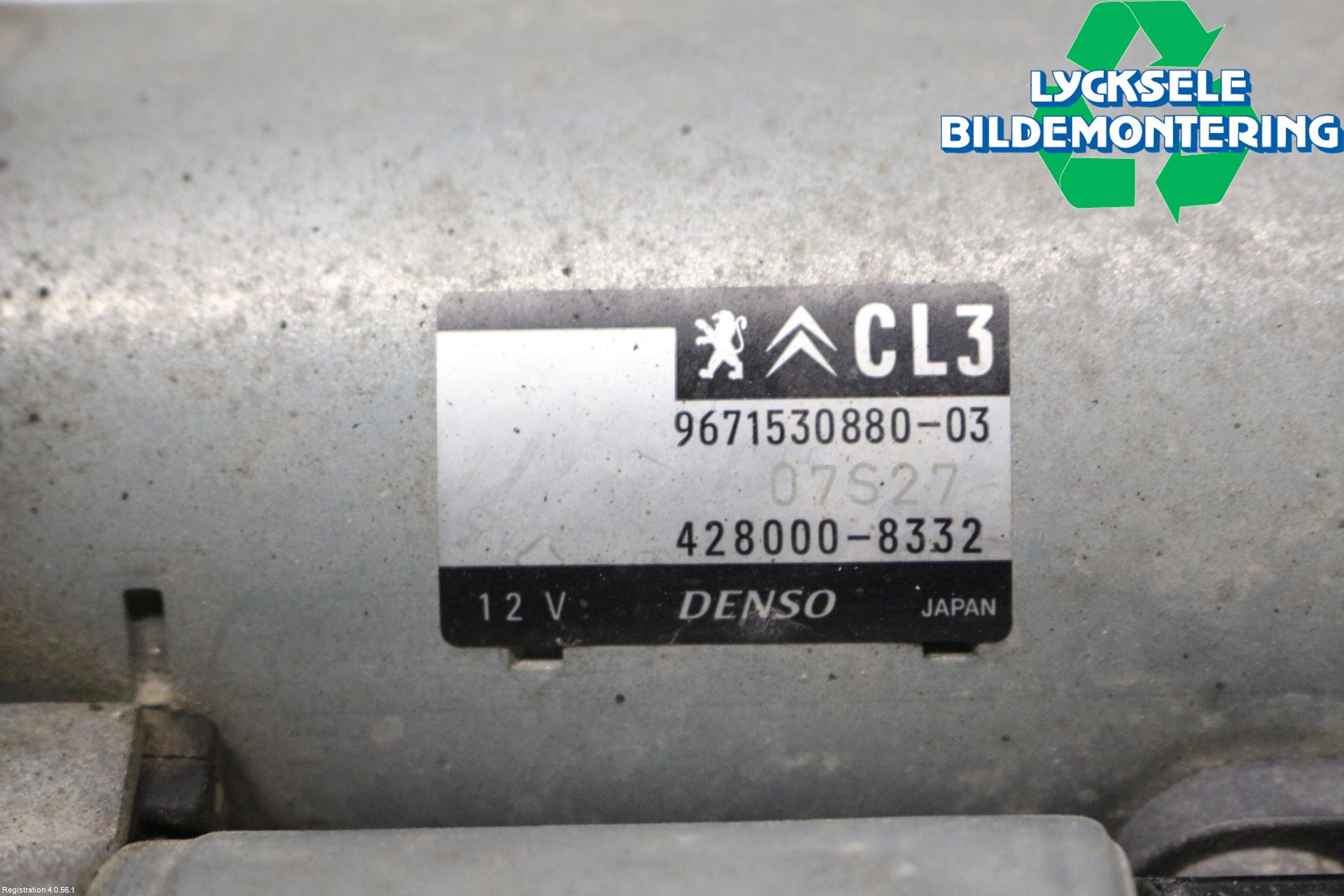 Citroen C3 10-17 Startmotor