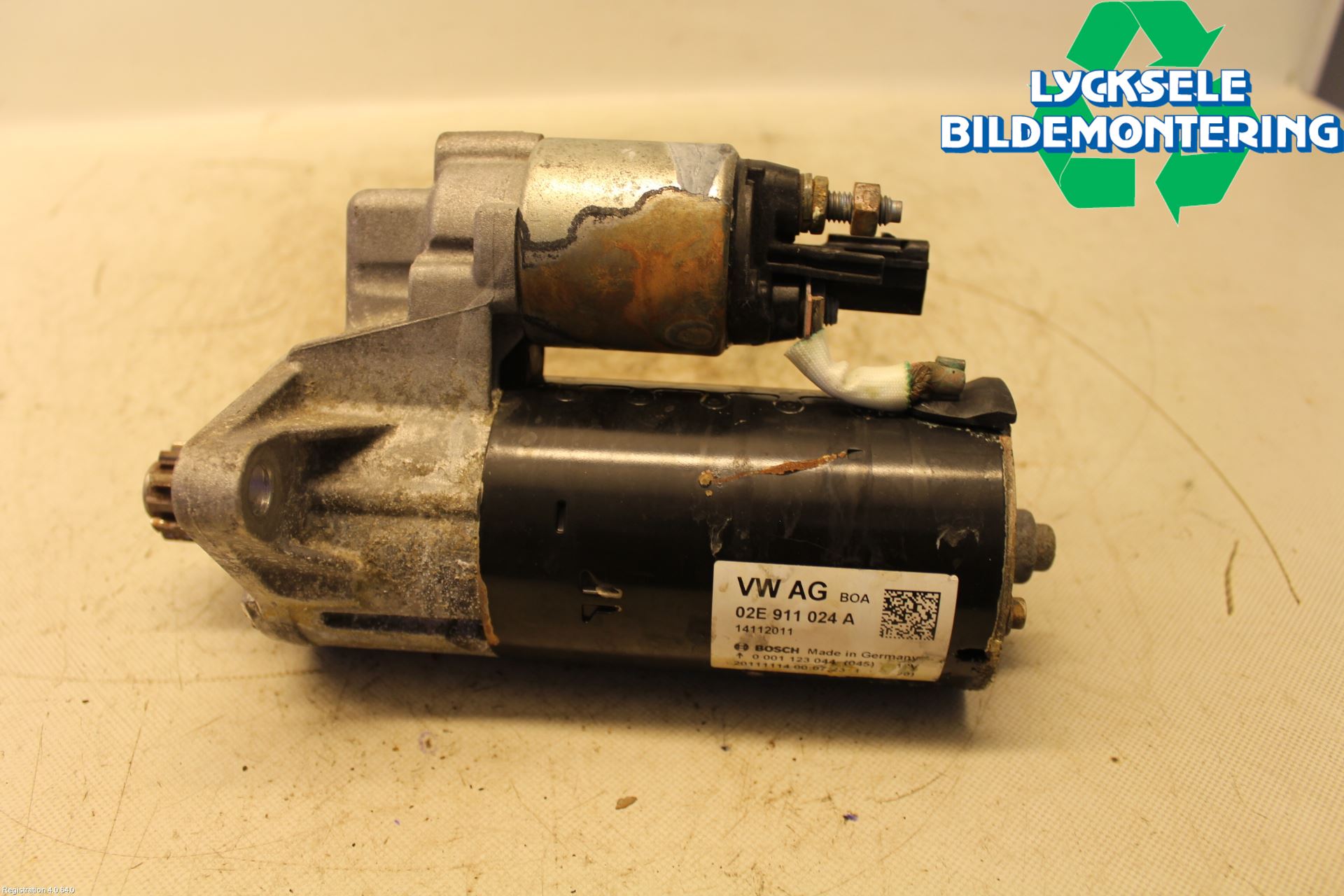 Skoda SUPERB 09-15 Startmotor Diesel