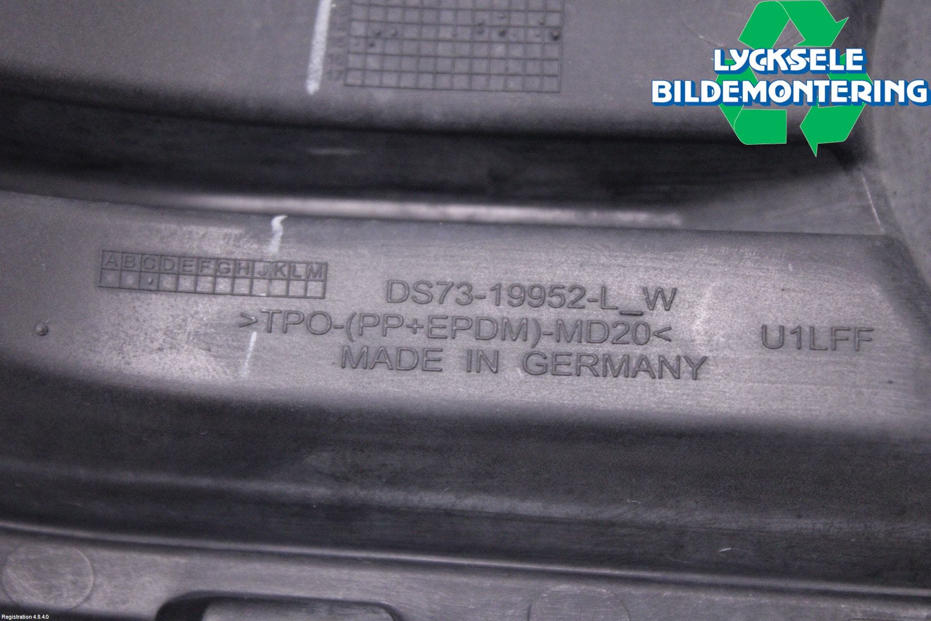 Ford MONDEO 15-22 Dimljussarg Fram