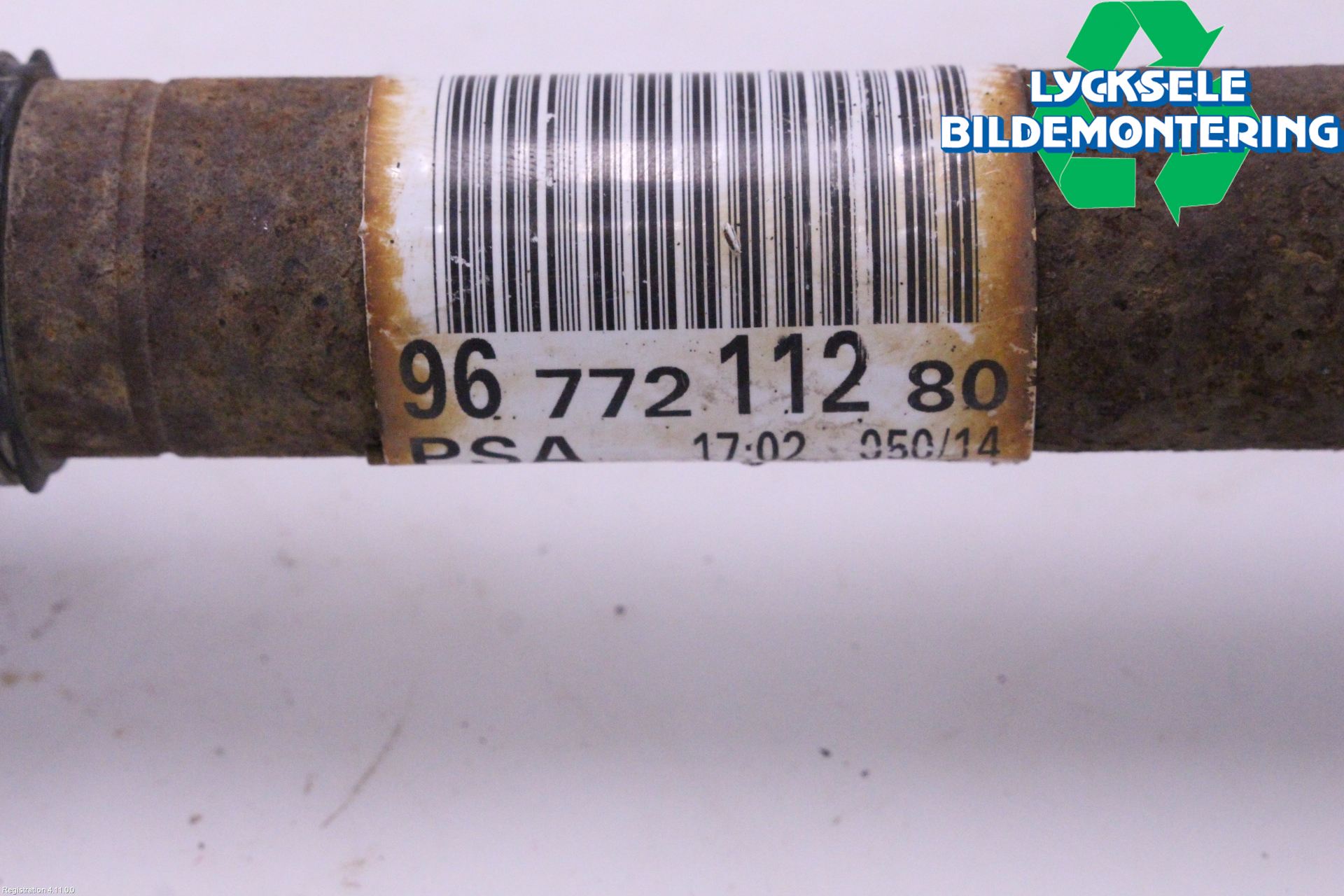 Peugeot 2008 13-20 Drivaxel Fram Höger