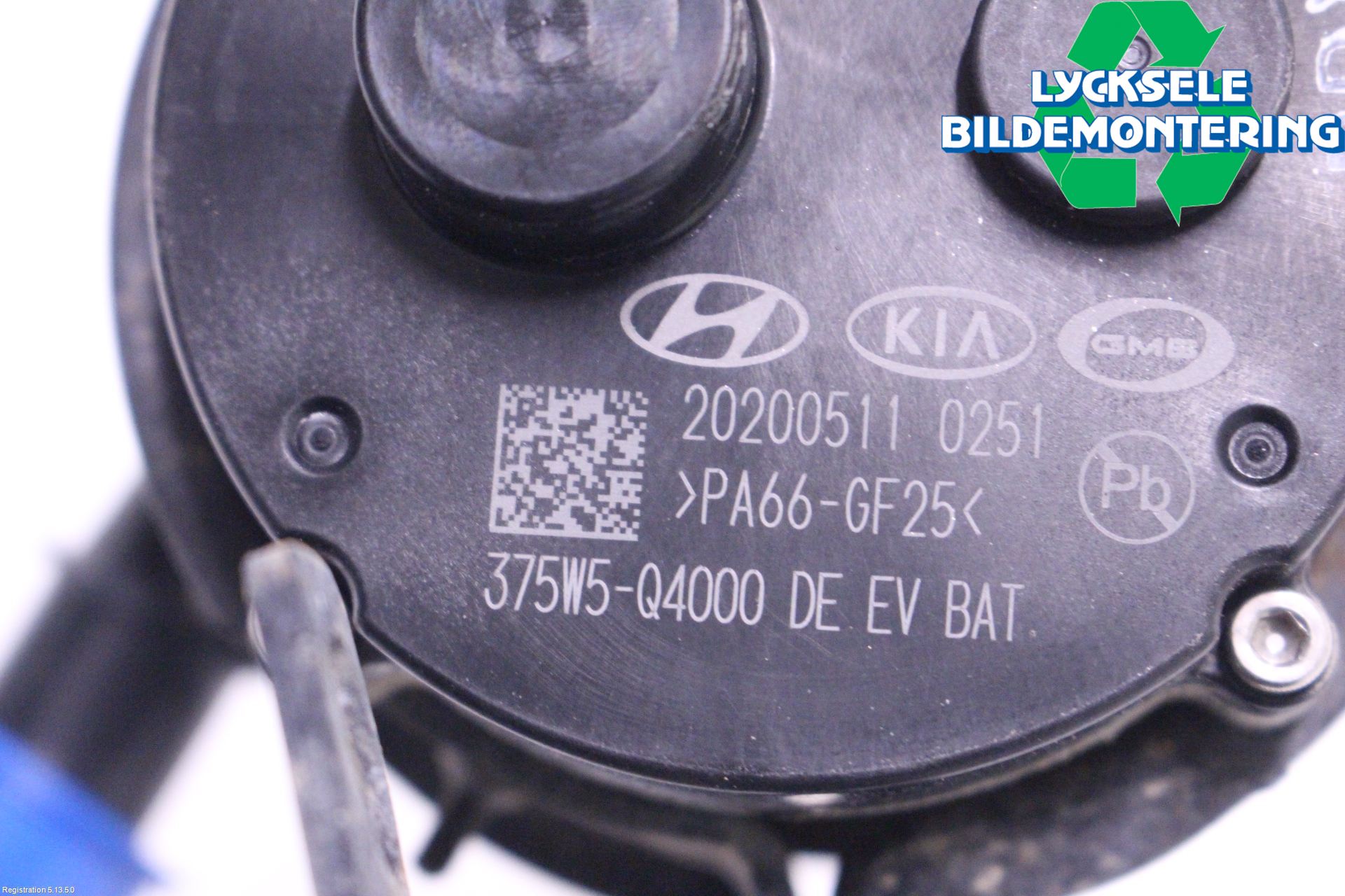 Kia NIRO (DE) 17-22 Vattenpump