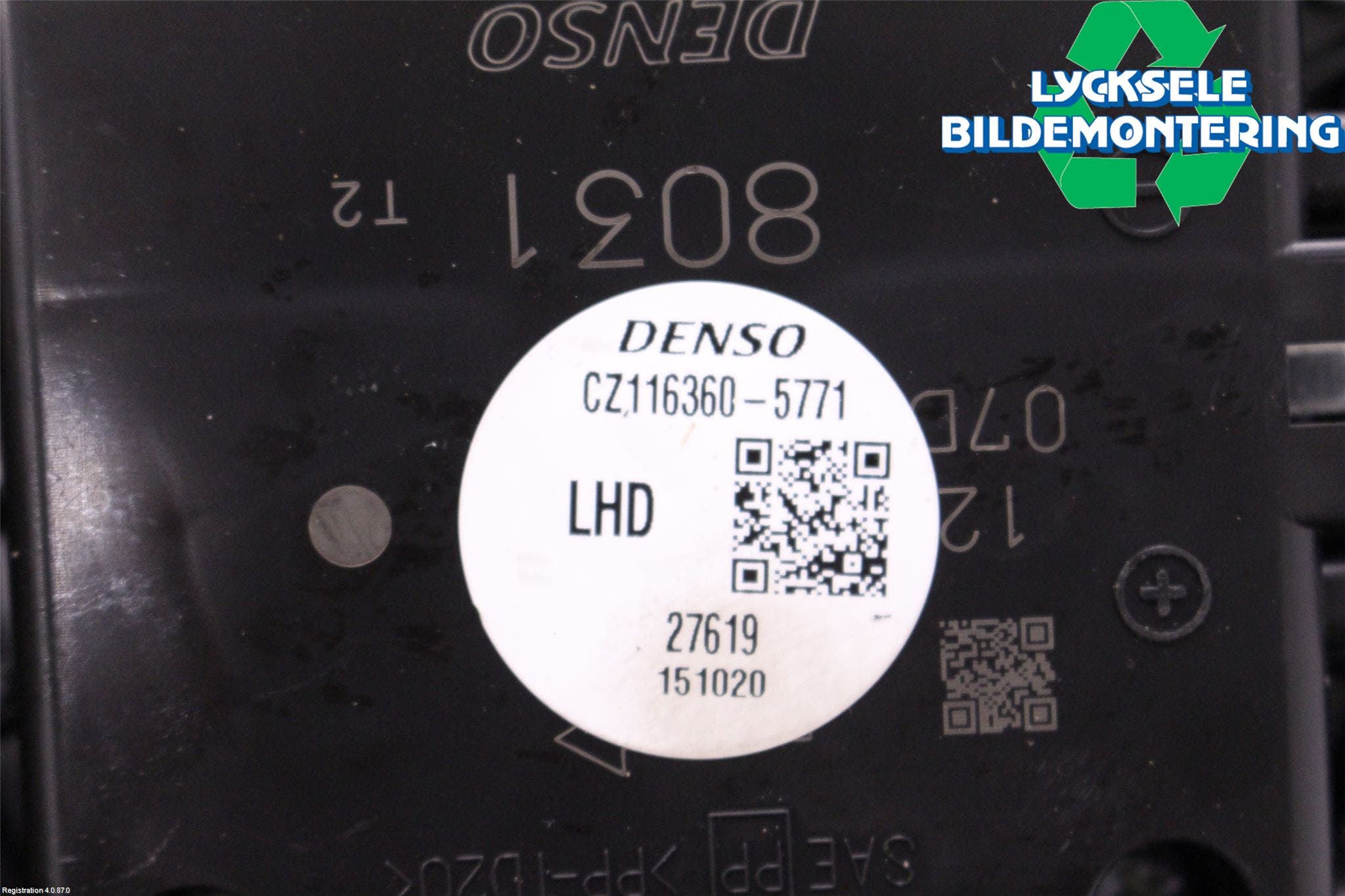 Toyota YARIS XP21 20- Ac Värmefläkt