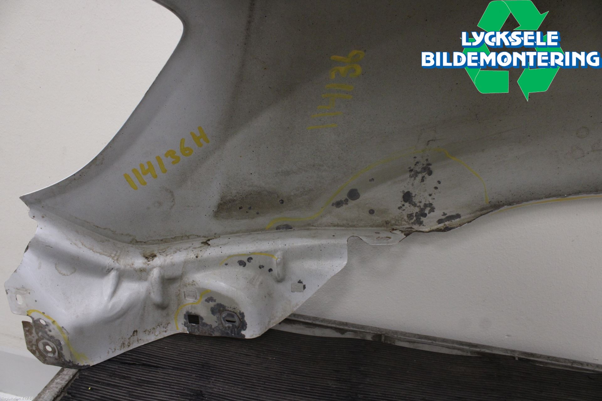 Ford RANGER EU 12-23 Skärm Fram Höger