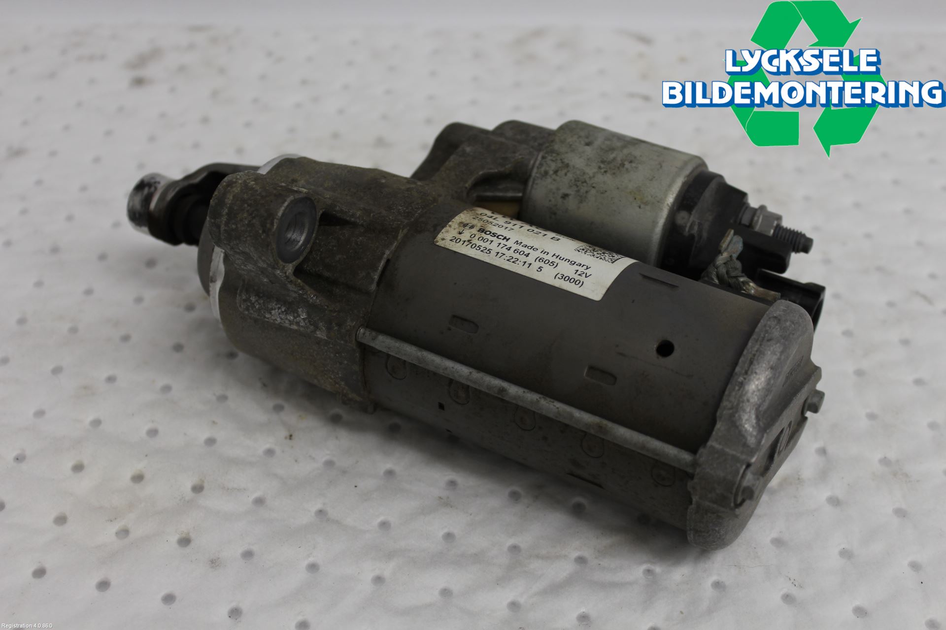 Audi A4/S4 B9 16-19 Startmotor Diesel