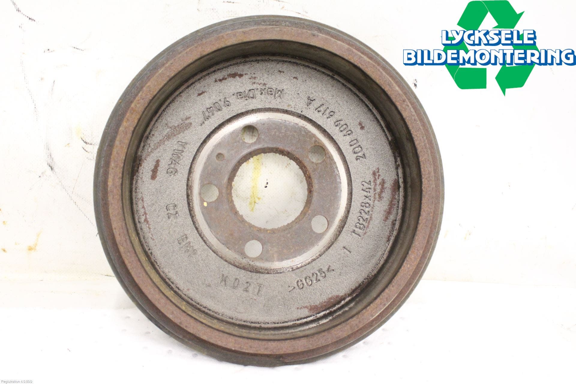 Volkswagen VW POLO VI 18->> Bromstrumma Bak