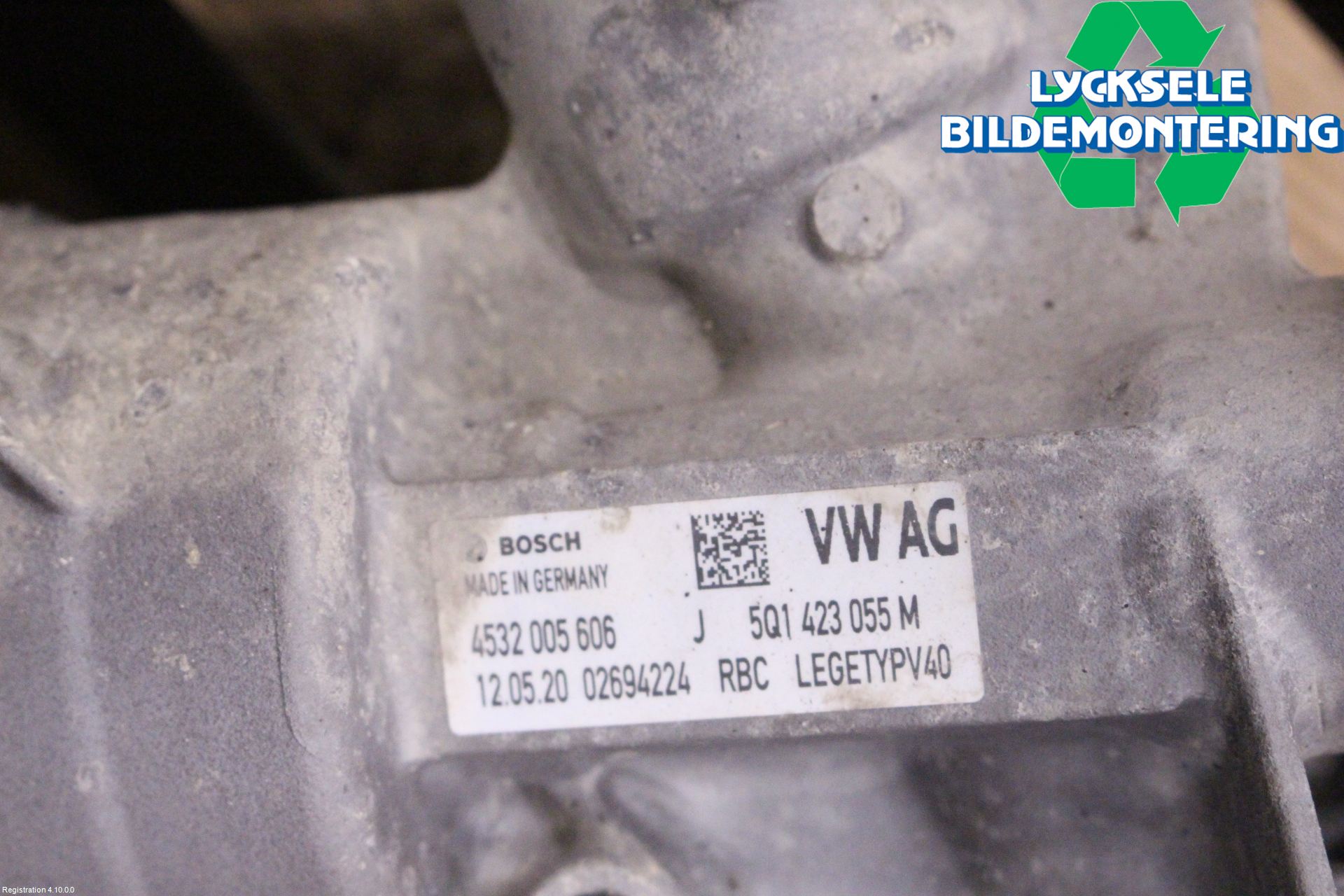 Volkswagen VW GOLF / E-GOLF VII 13-20 Styrväxel-Snäcka Elektrisk