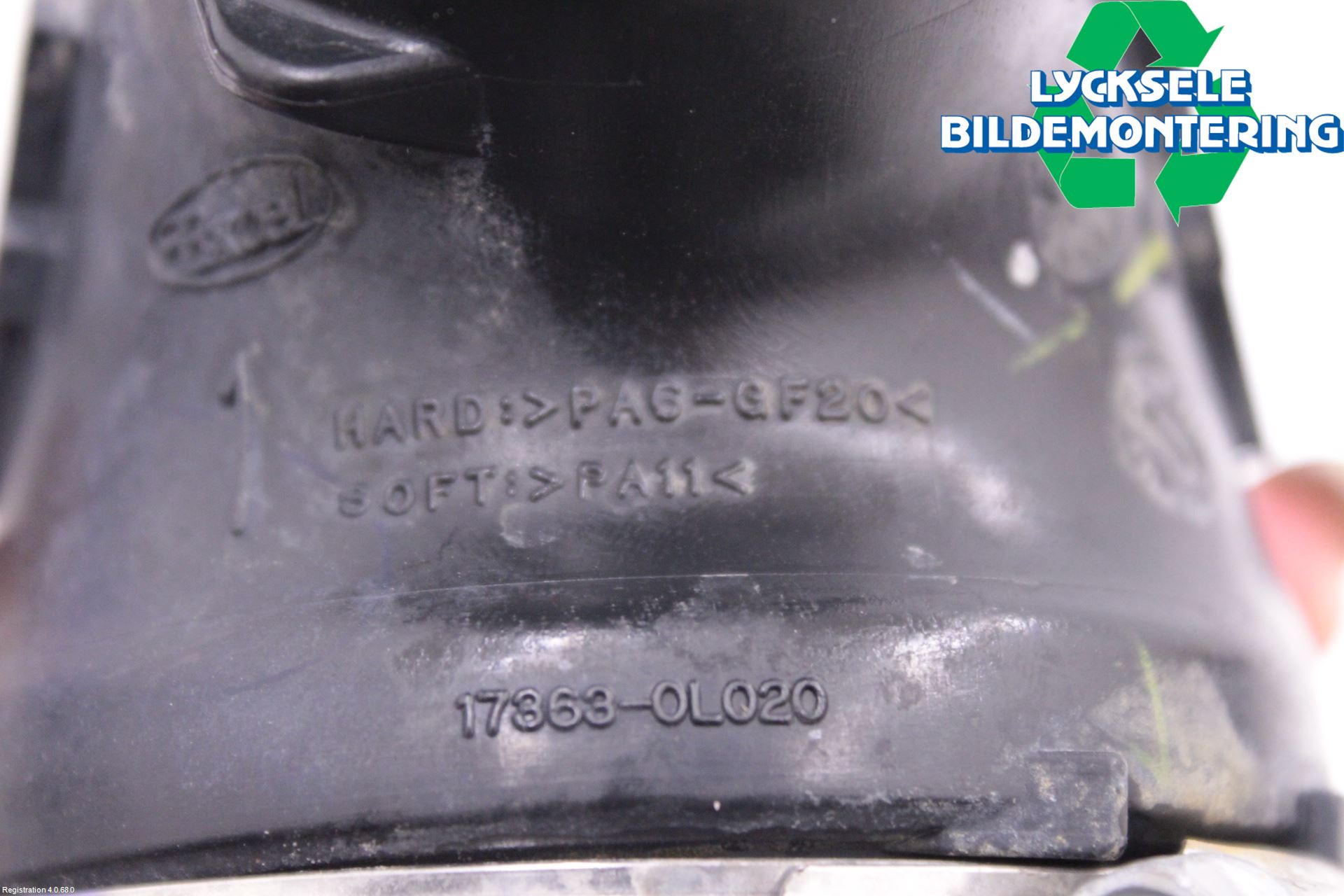 Toyota HILUX 16- Laddluft-Intercoolerrör