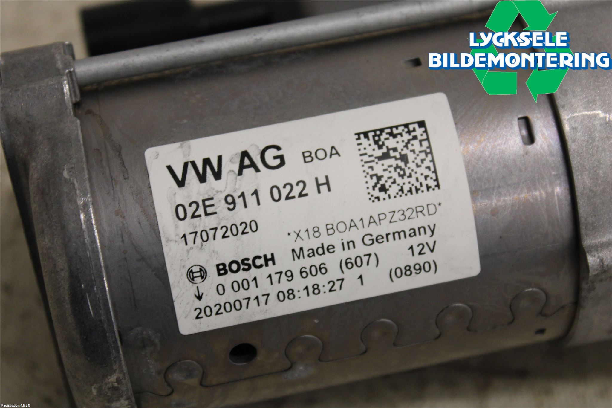 Volkswagen VW TIGUAN 16-24 Startmotor