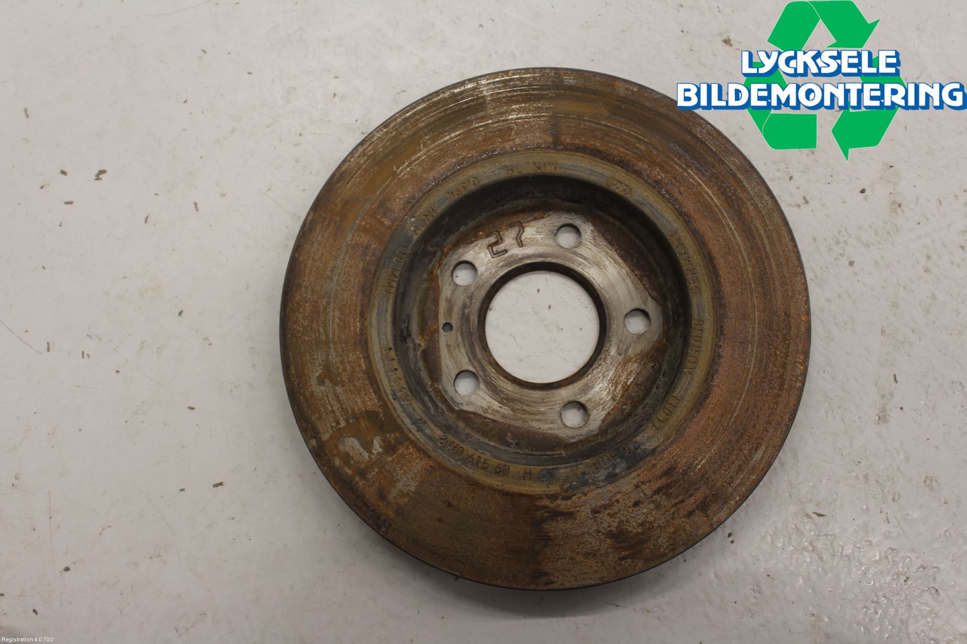 Audi A6 F2/C8 19- Bromsskiva Bak