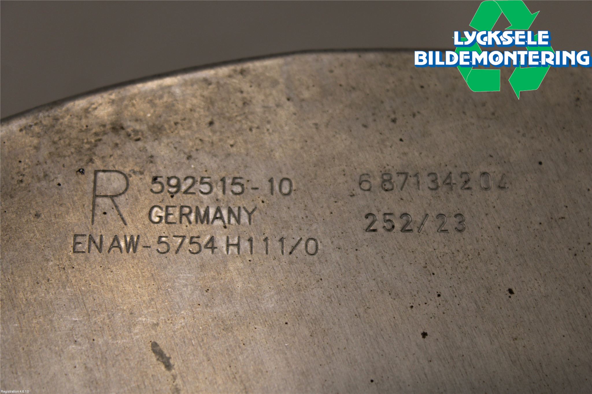 BMW 4/i4 G26 GRAN COUPÉ 21- Bromssköld Bak