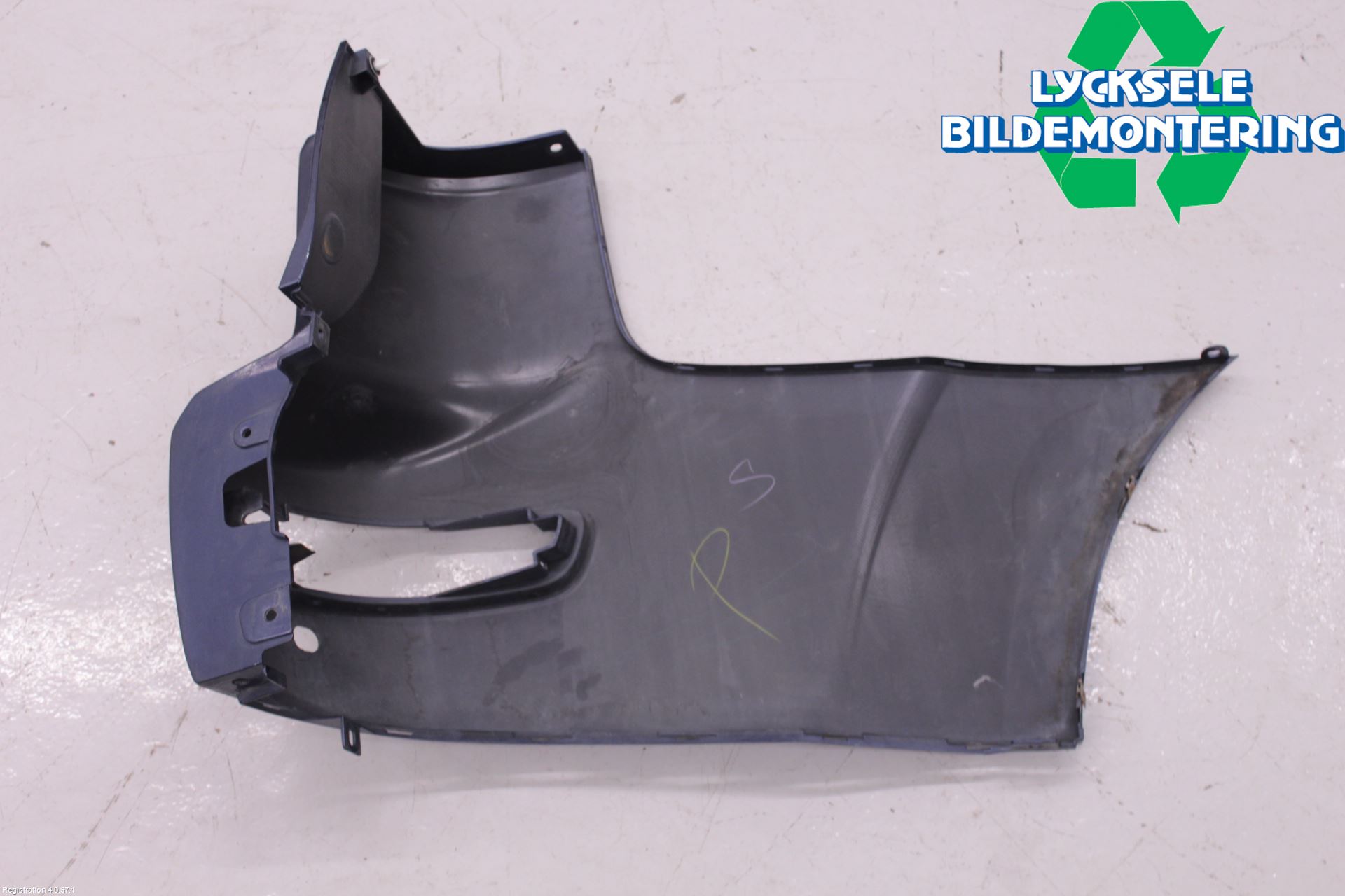 Mitsubishi OUTLANDER 07-12 Stötfångardel Bak Vä