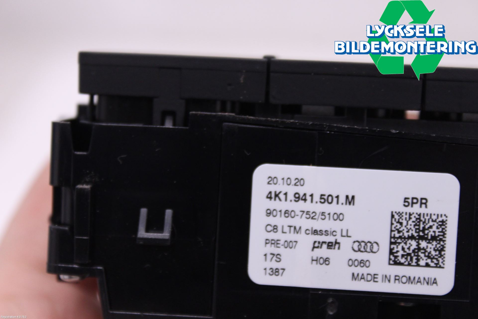 Audi A1 19- Strömställare Ljus