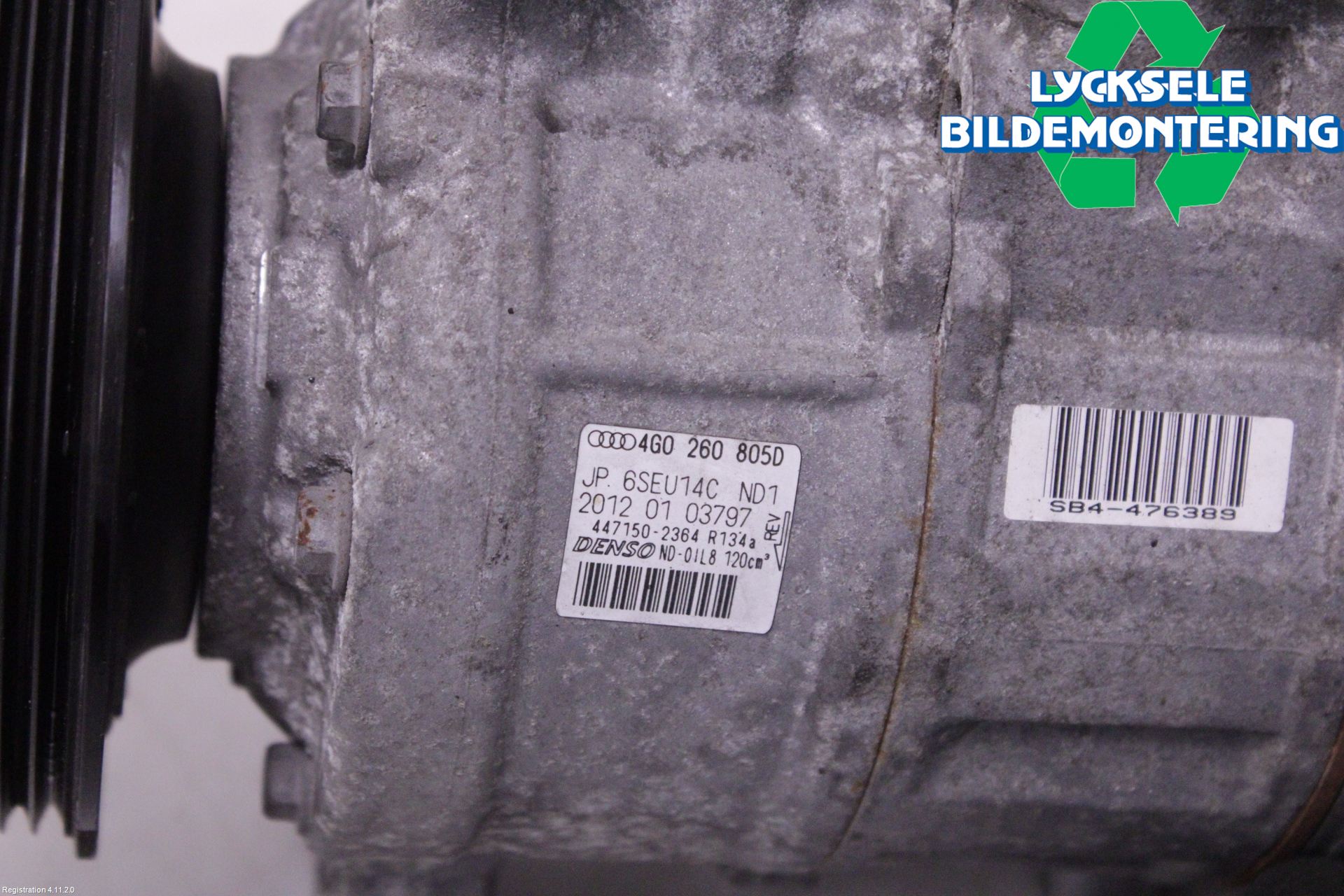 Audi A6/S6 4G 11-18 Ac Kompressor