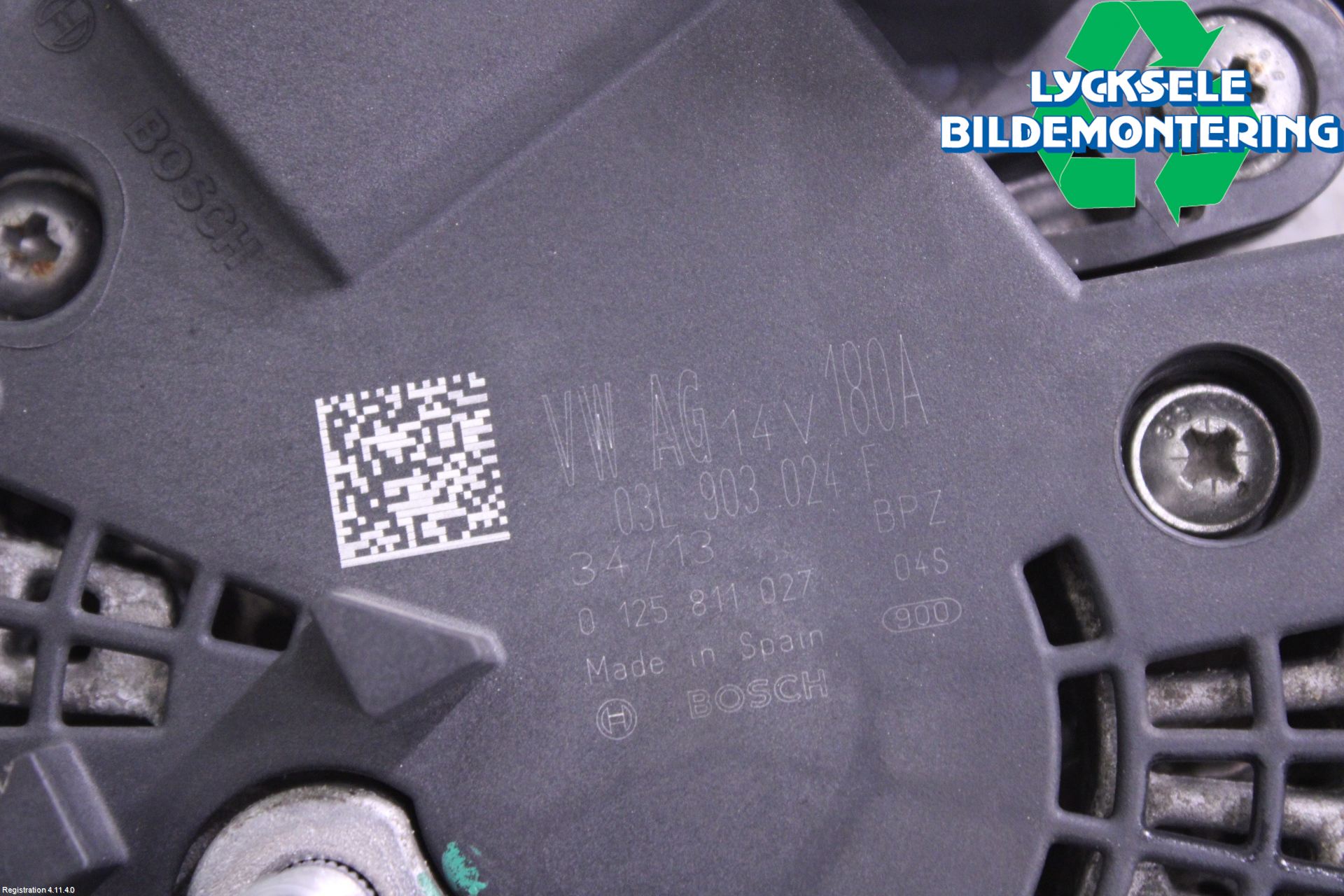 Volkswagen VW PASSAT 11-14 Generator