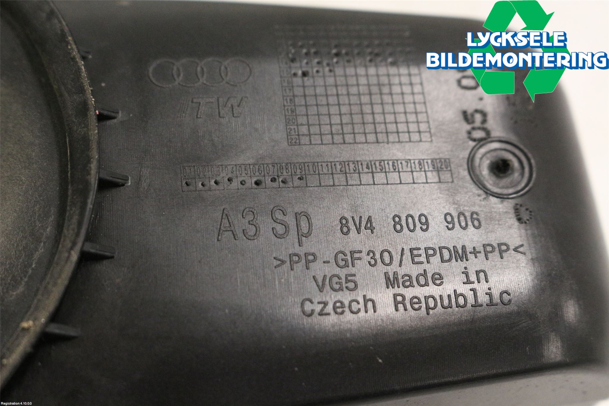 Audi A3/S3 8V 13-20 Tanklucka