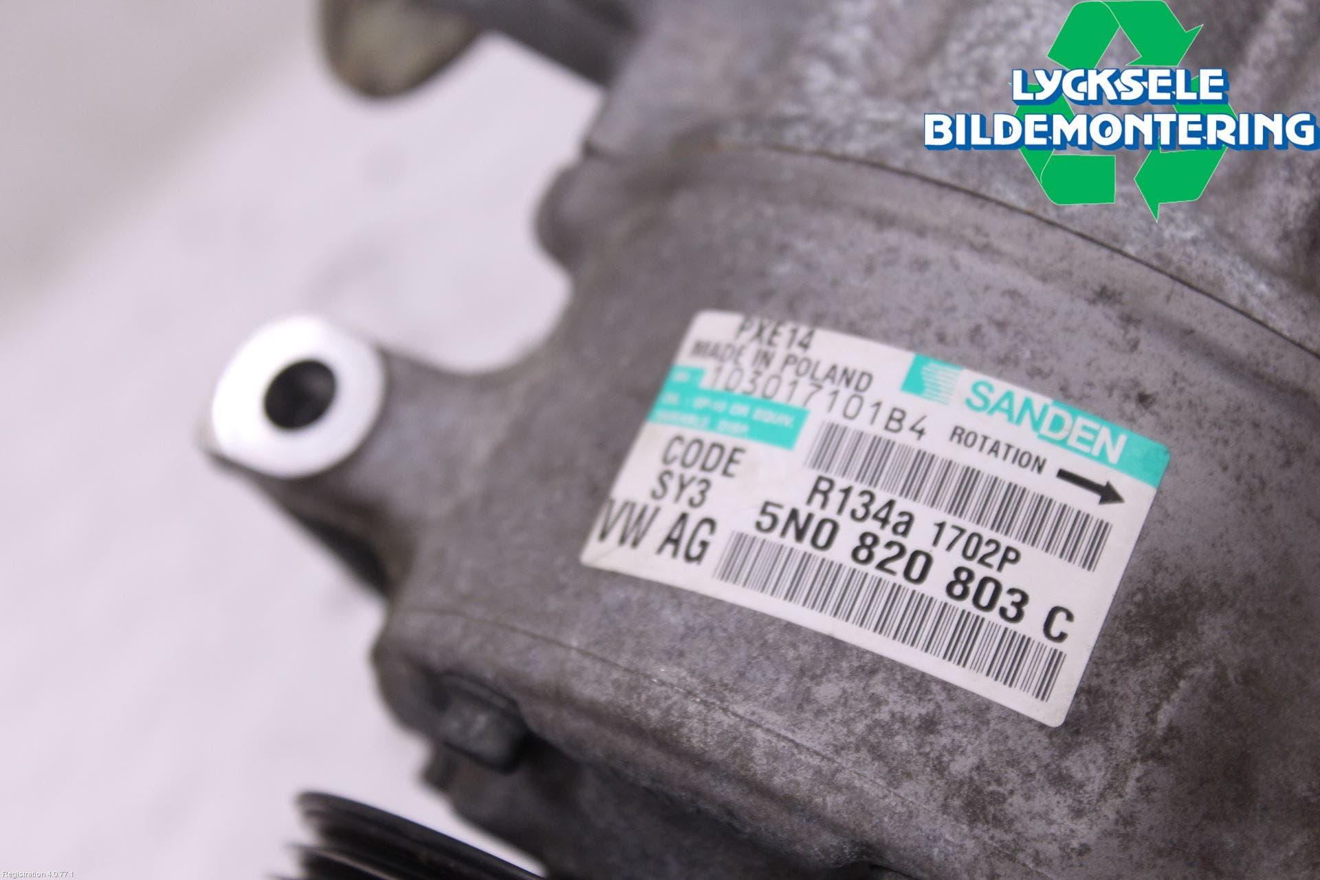 Volkswagen VW GOLF VI 09-13 Ac Kompressor