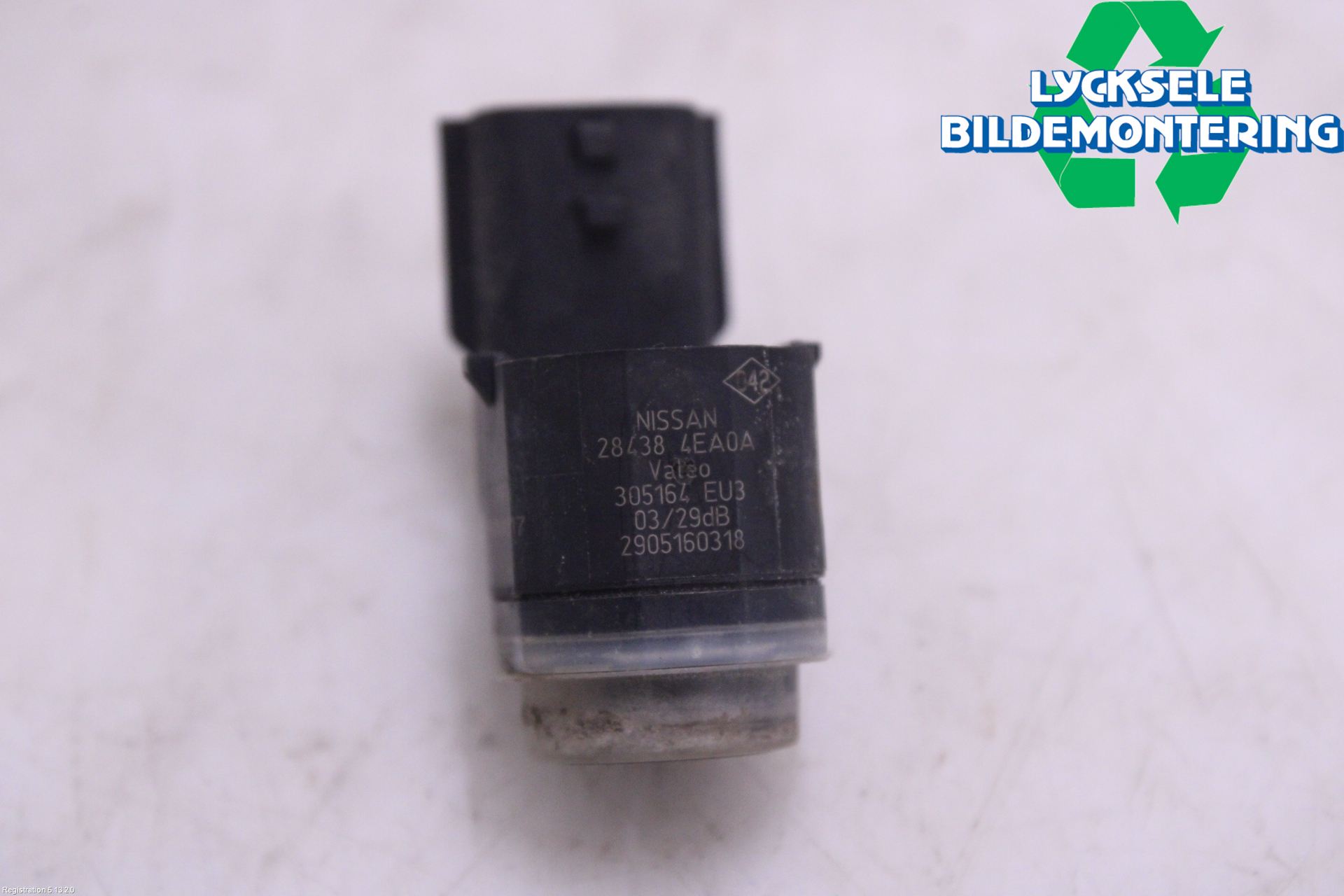 Nissan QASHQAI 14-17 Parkeringshjälp Backsensor