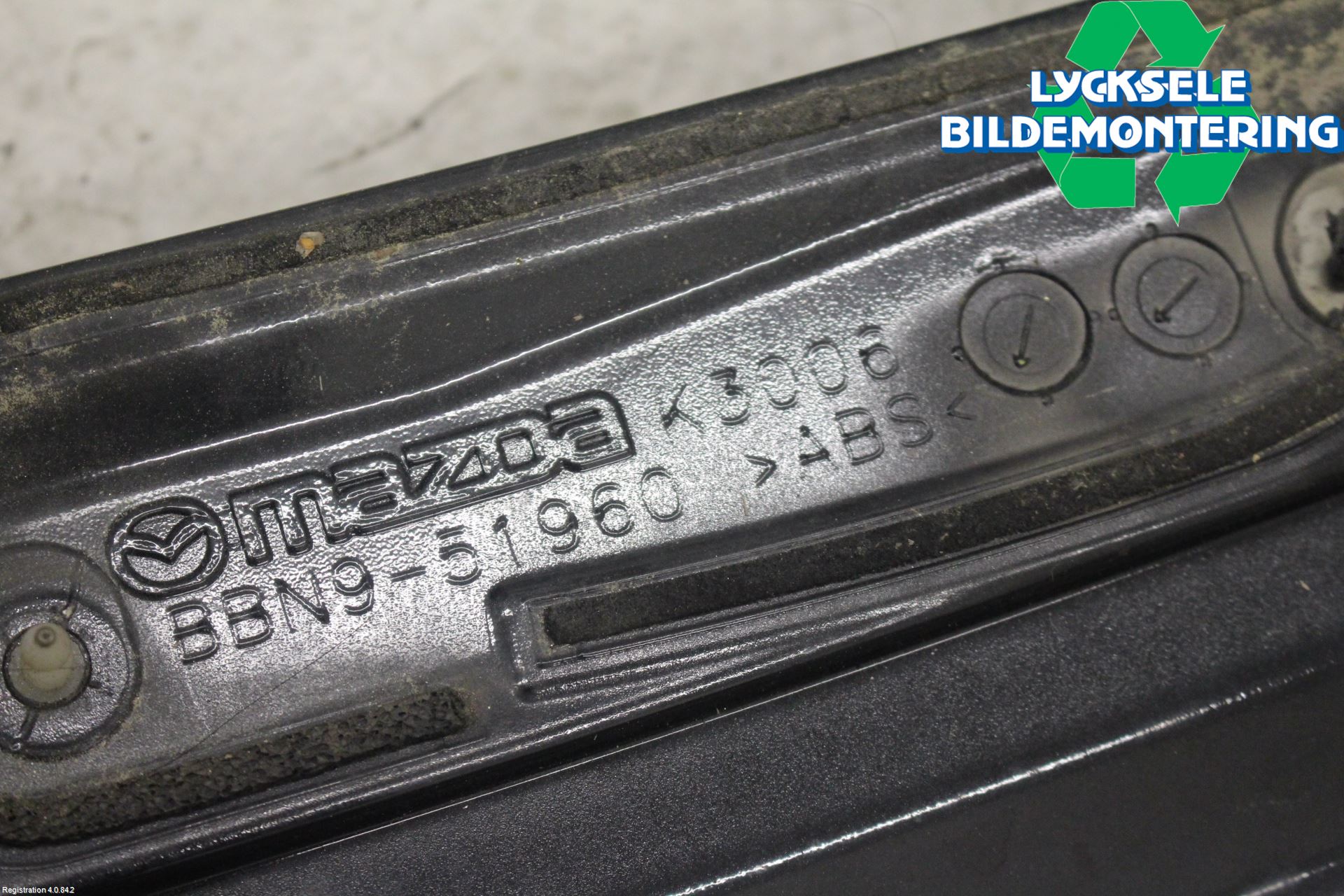 Mazda 3 II 09-13 Spoiler Baklucka