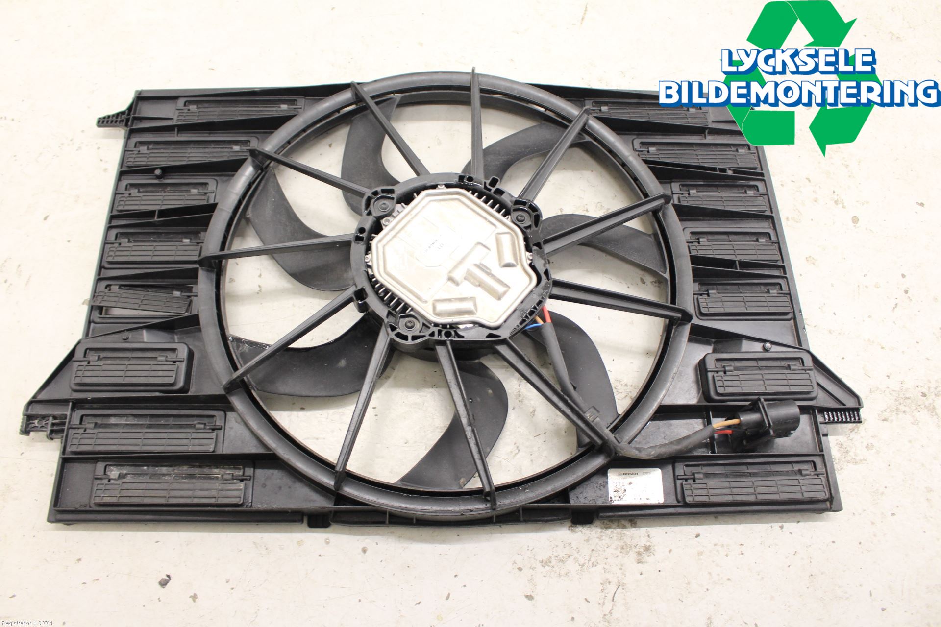 Audi A4/S4 B9 16-19 Kylfläkt El