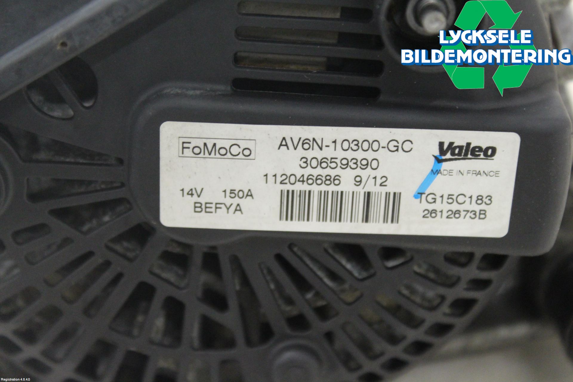 Ford C-MAX II  11-14 Generator