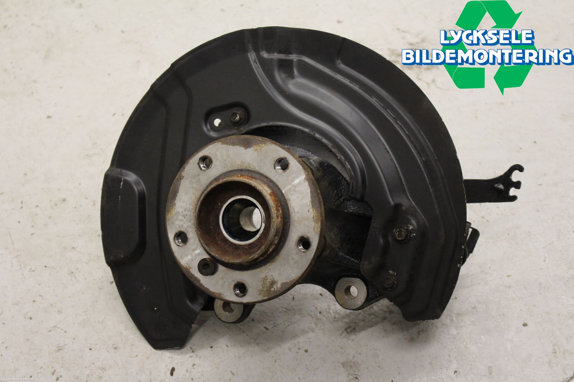 BMW X1 E84 10-15 Styrspindel Lagerhus Vä