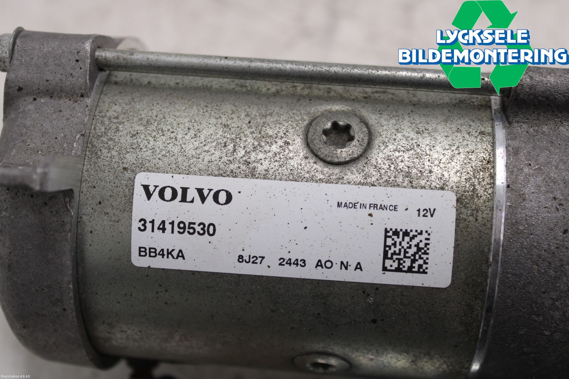 Volvo V60 19- Startmotor Diesel