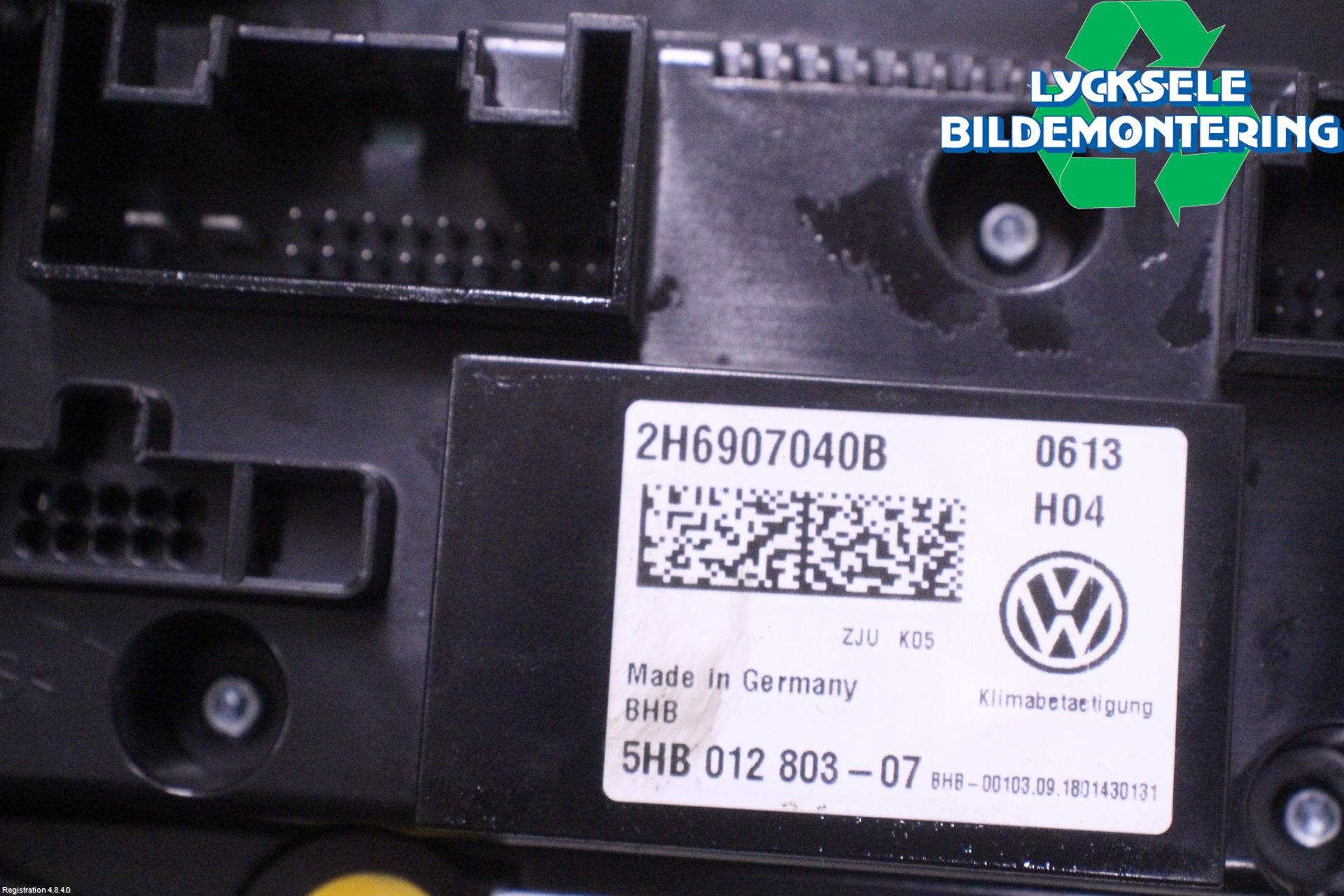 Volkswagen VW AMAROK 2H 10-22 Ac Styrenhet Ac Manöveren