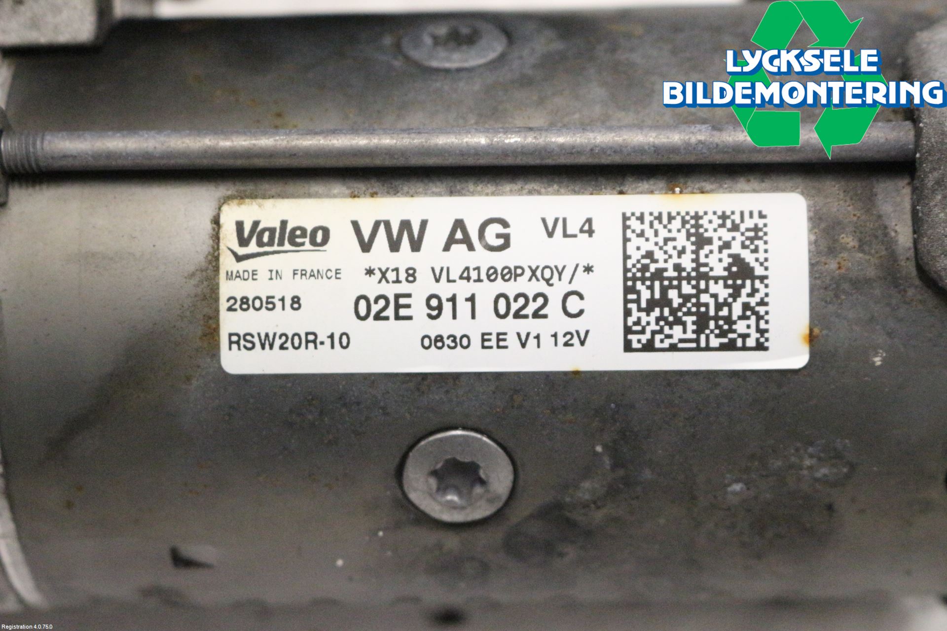 Skoda OCTAVIA (5E) 13-20 Startmotor Diesel