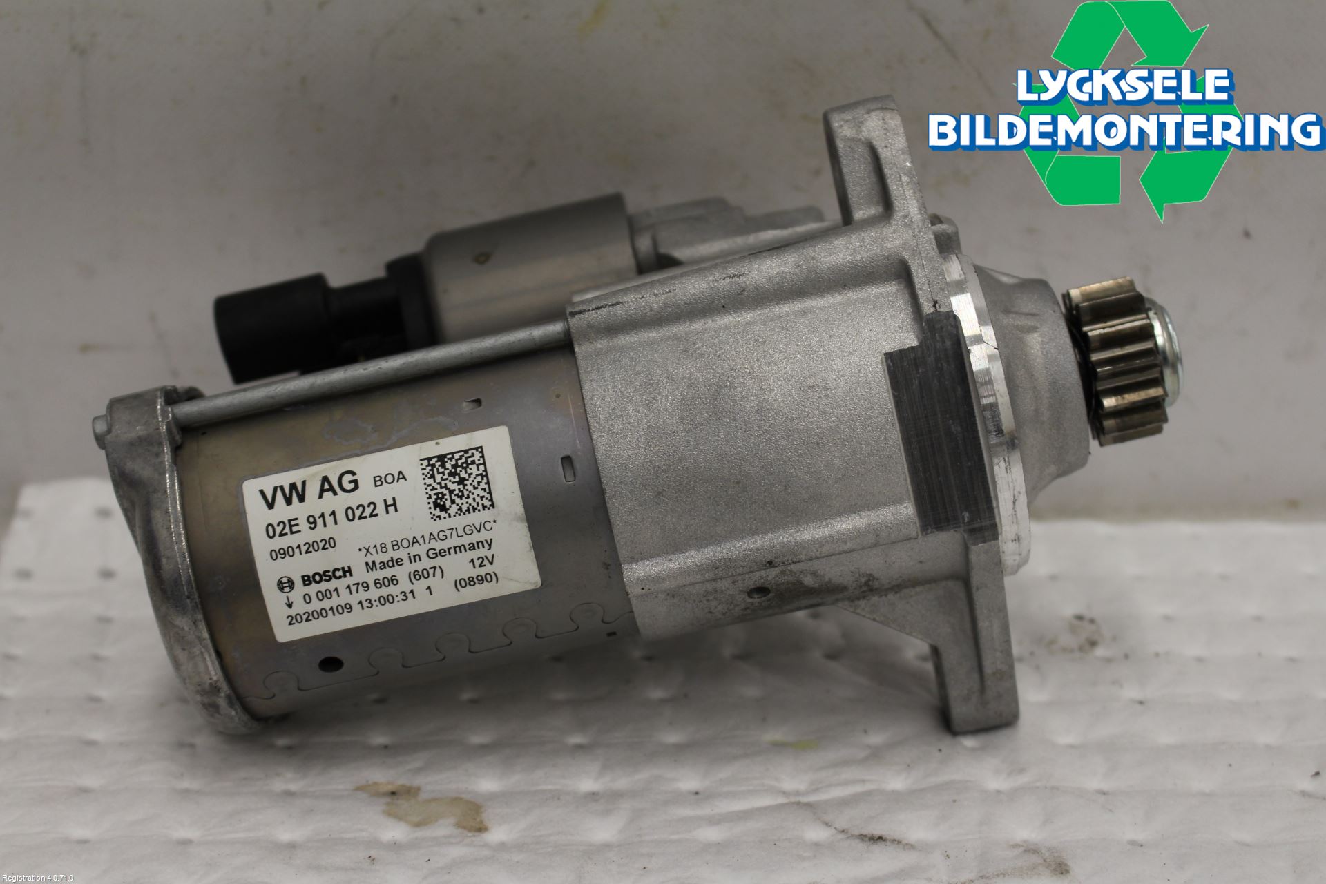 Seat TARRACO 19- Startmotor Diesel