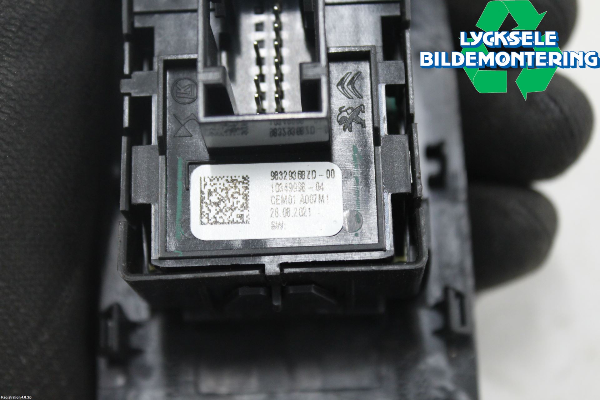 Peugeot PARTNER/E-PARTNER 19- Strömställare Elhiss