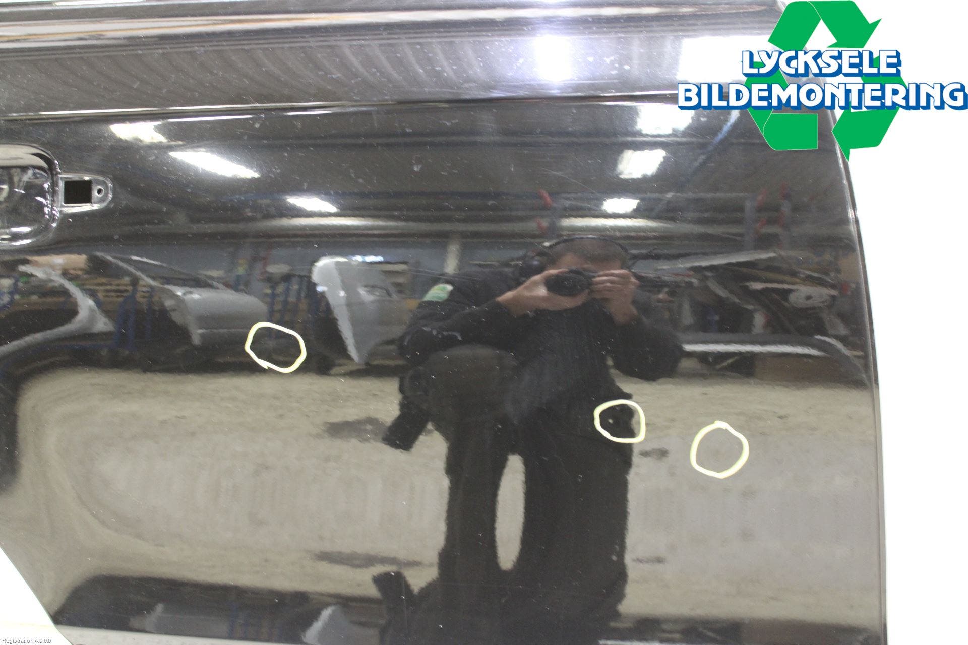 Audi A4/S4 08-11 Dörr Bak Höger