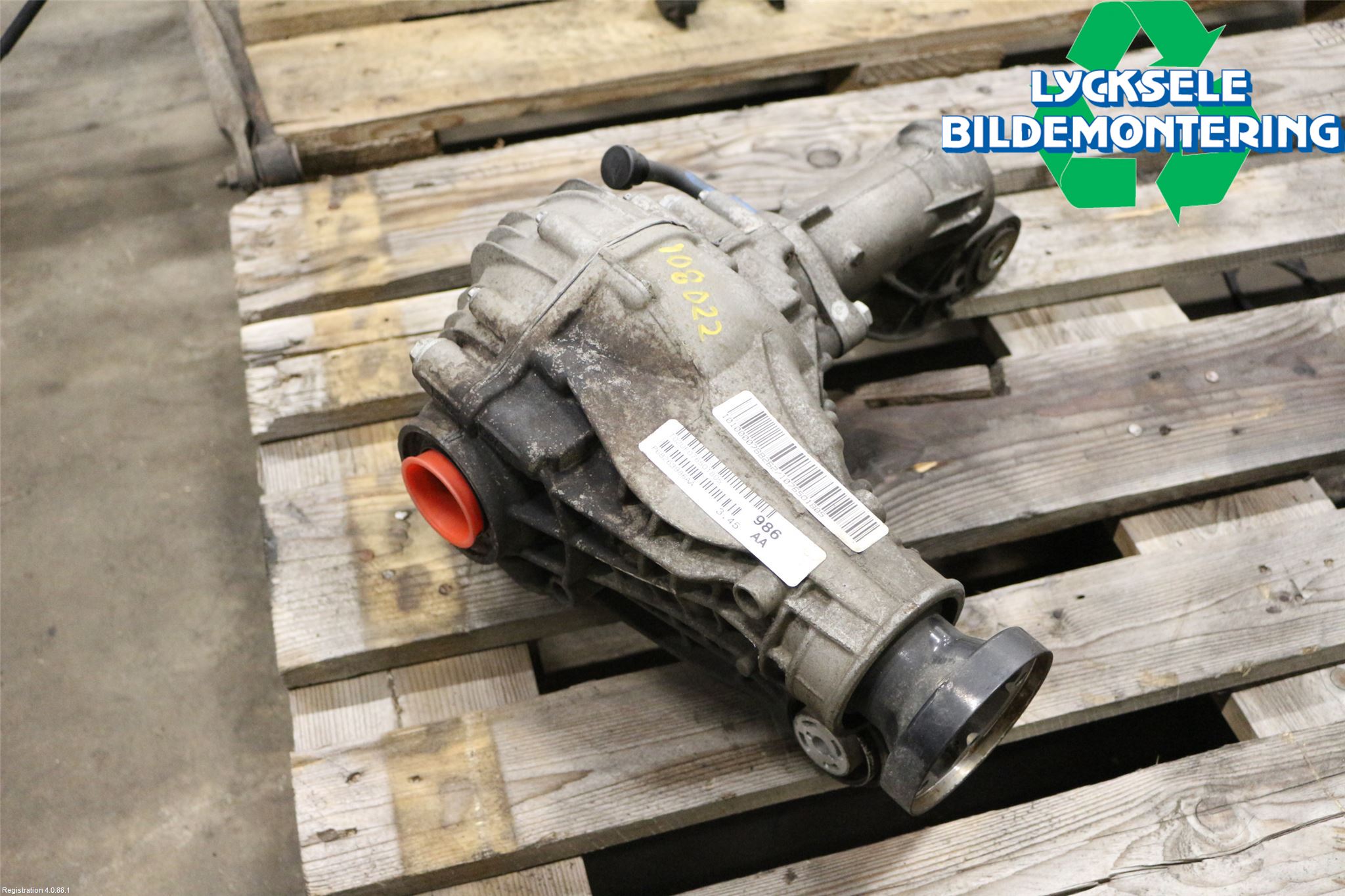 Jeep GRAND CHEROKEE 10-20 Framvagn Diffrential