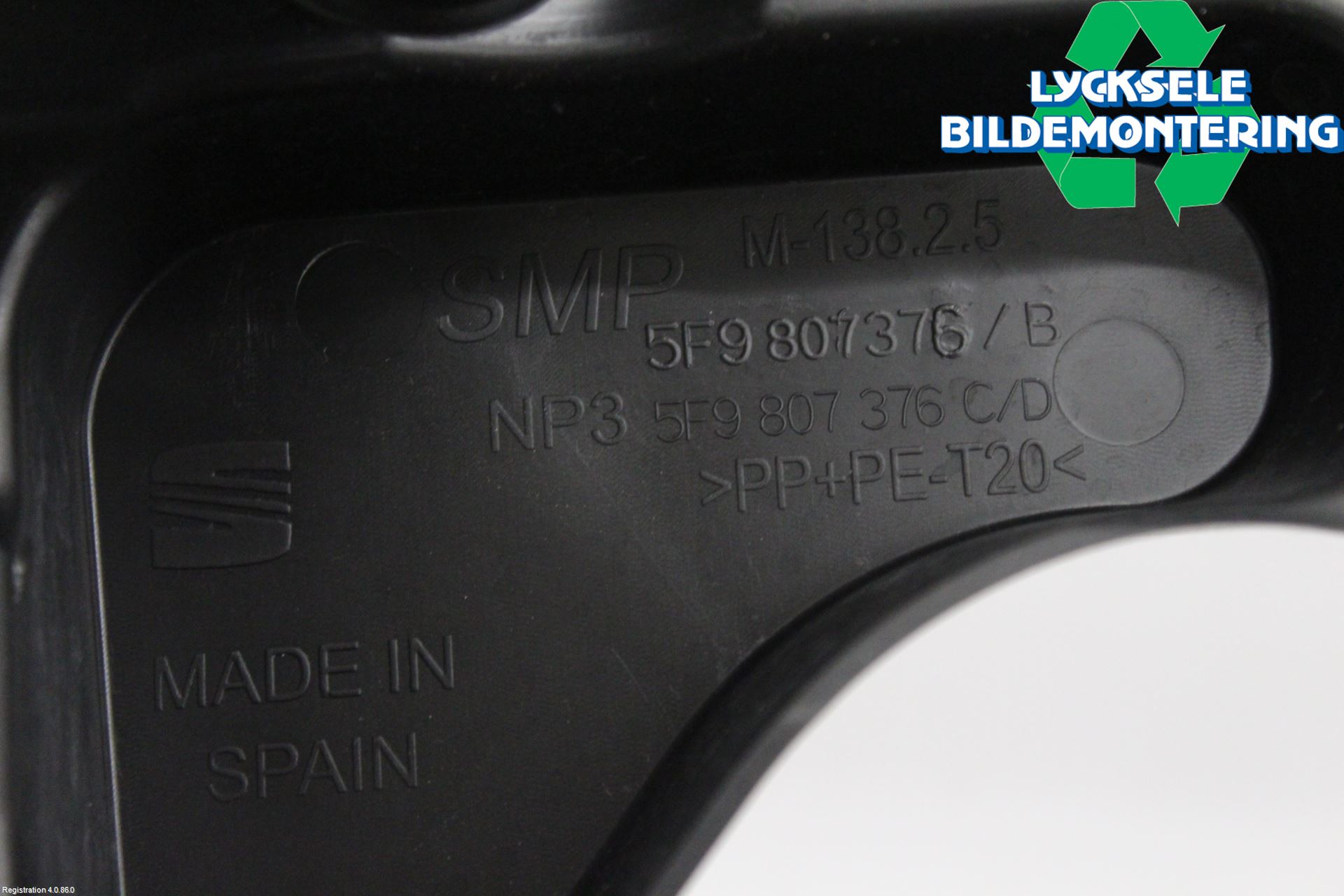 Seat LEON 13-20 Stötfångarfäste Bak Hö