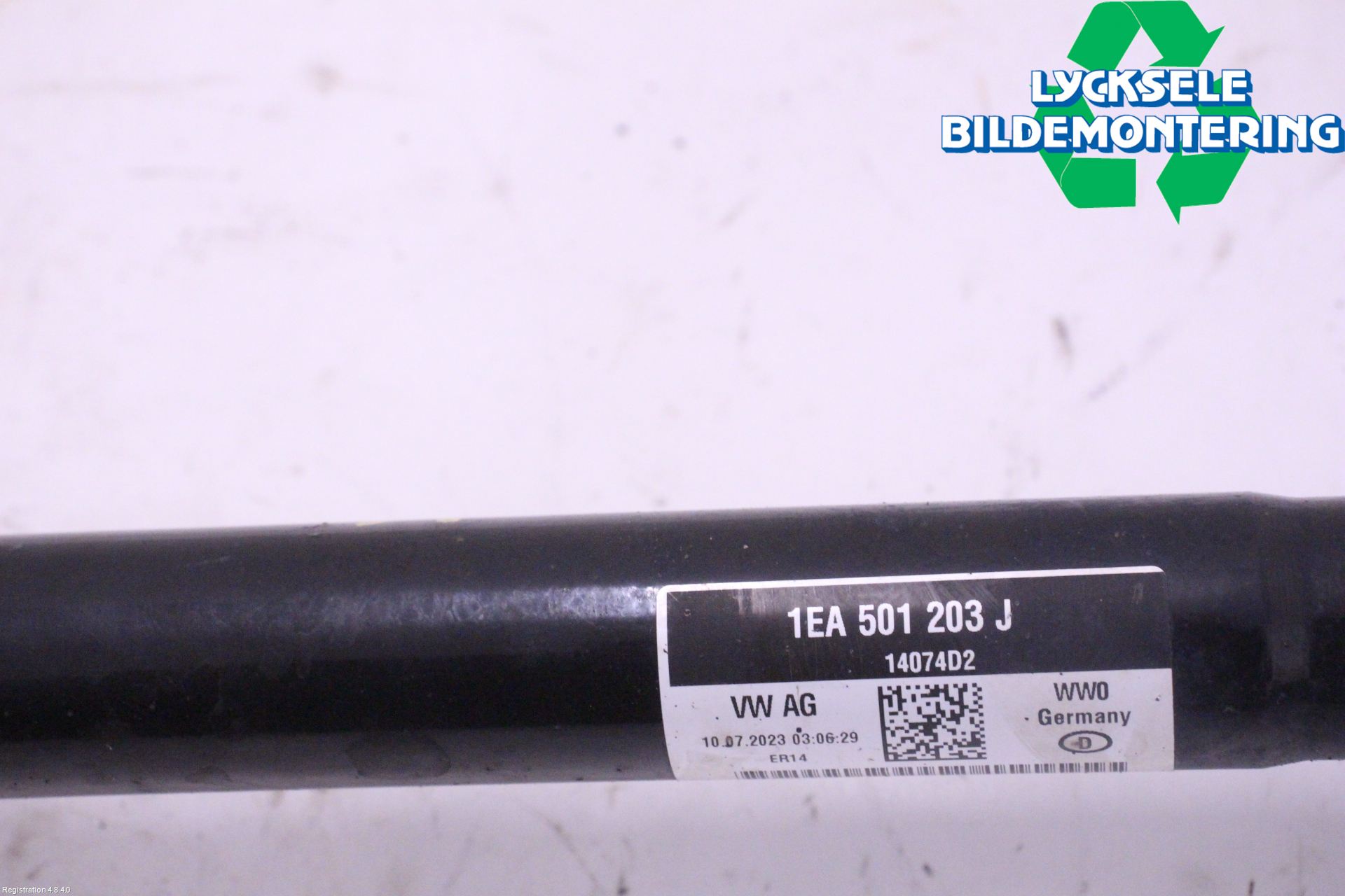 Volkswagen VW ID.4 21- Drivaxel Bak Vänster