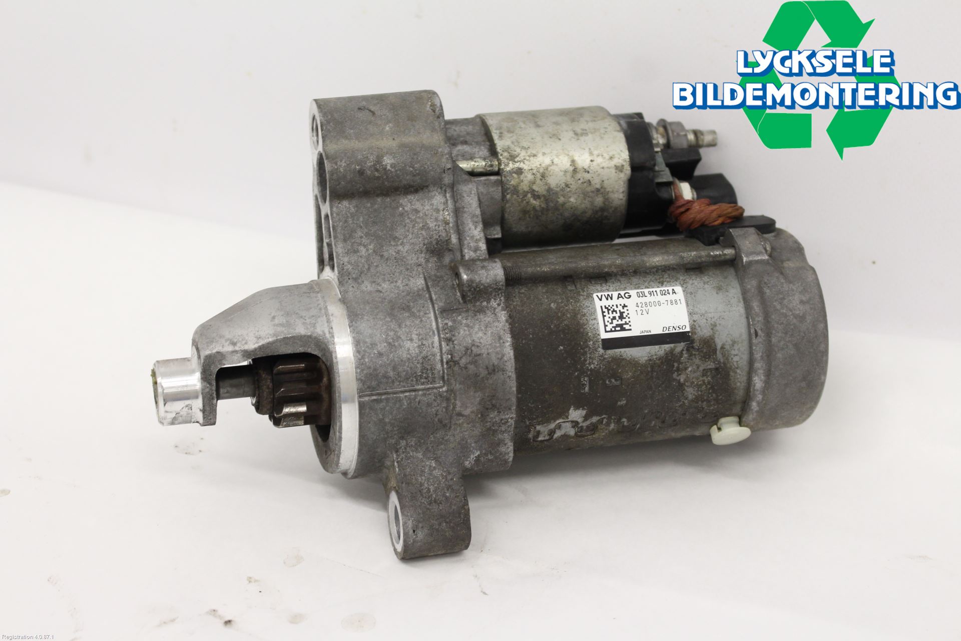 Audi A4/S4 08-11 Startmotor Diesel