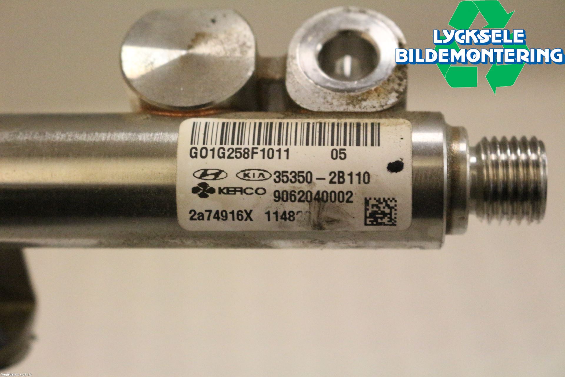 Kia CEED 12-18 Inj. Fuelrail