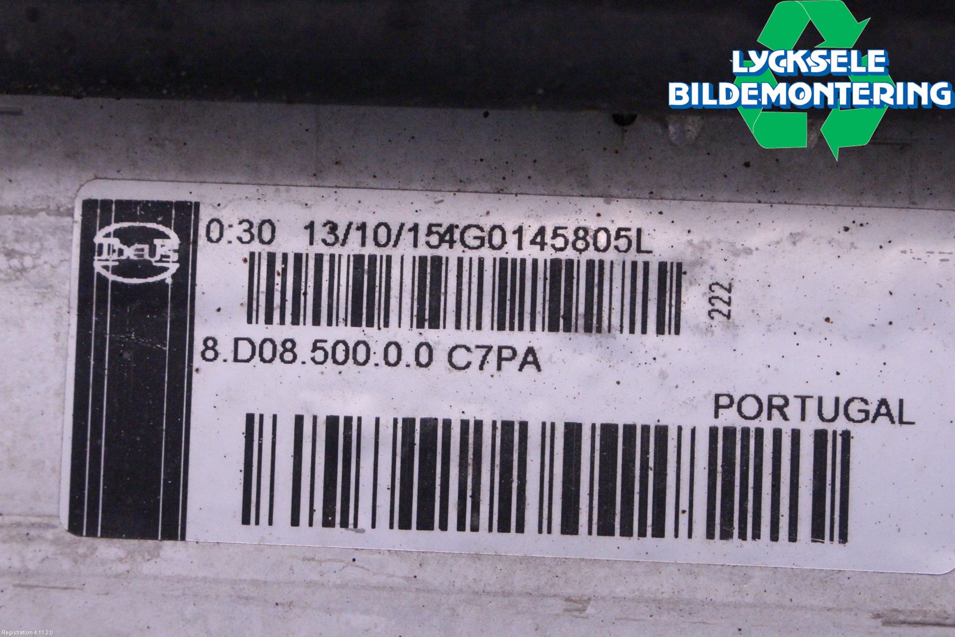 Audi A6 ALLROAD 12-18 Laddluft-Intercooler Kyl