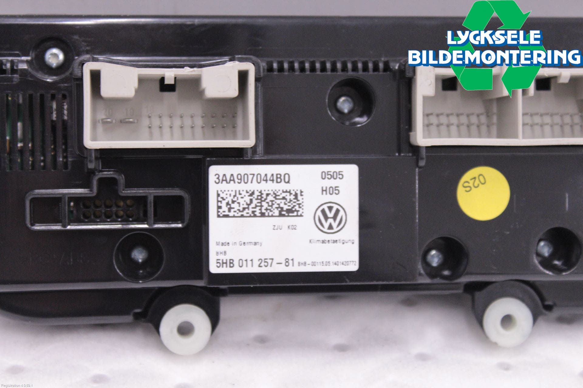 Volkswagen VW PASSAT 15-19 Ac Styrenhet Ac Manöveren