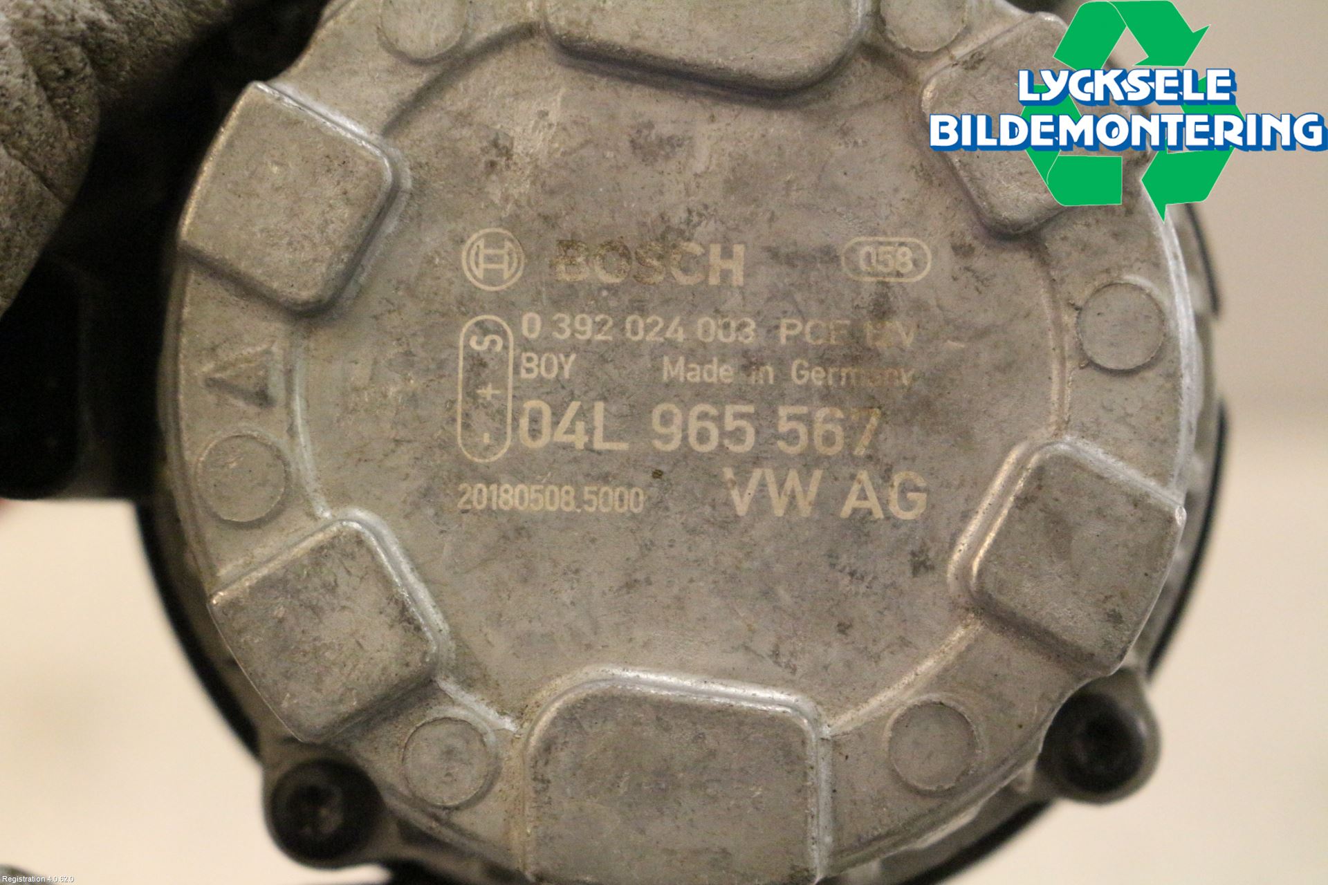 Volkswagen VW PASSAT 15-19 Värme Cirkulationspump