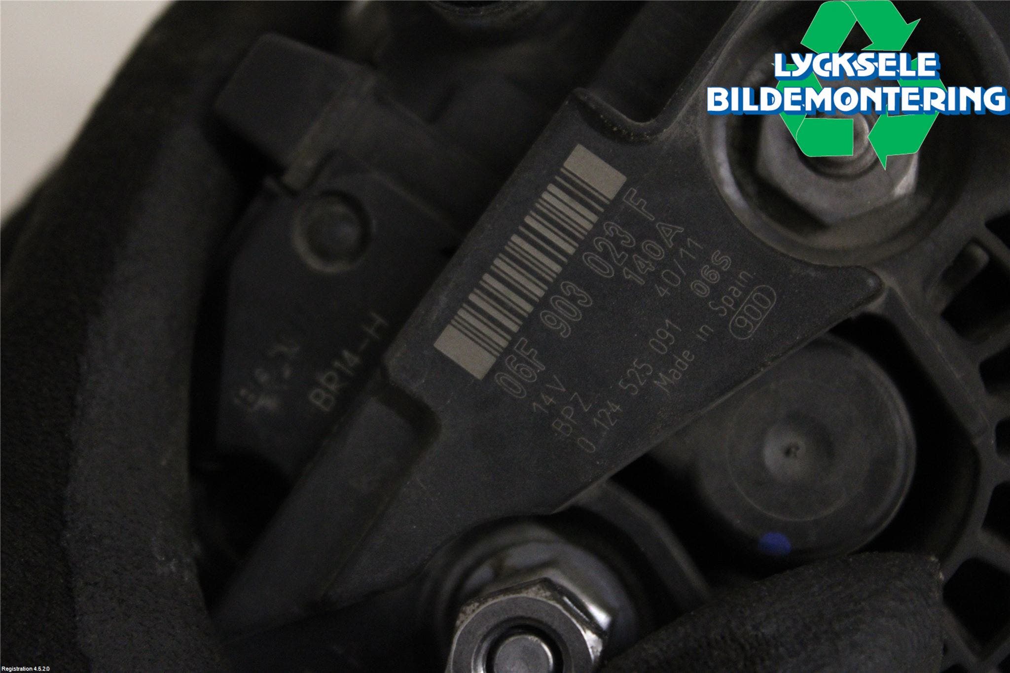 Volkswagen VW CADDY 11-15 Generator