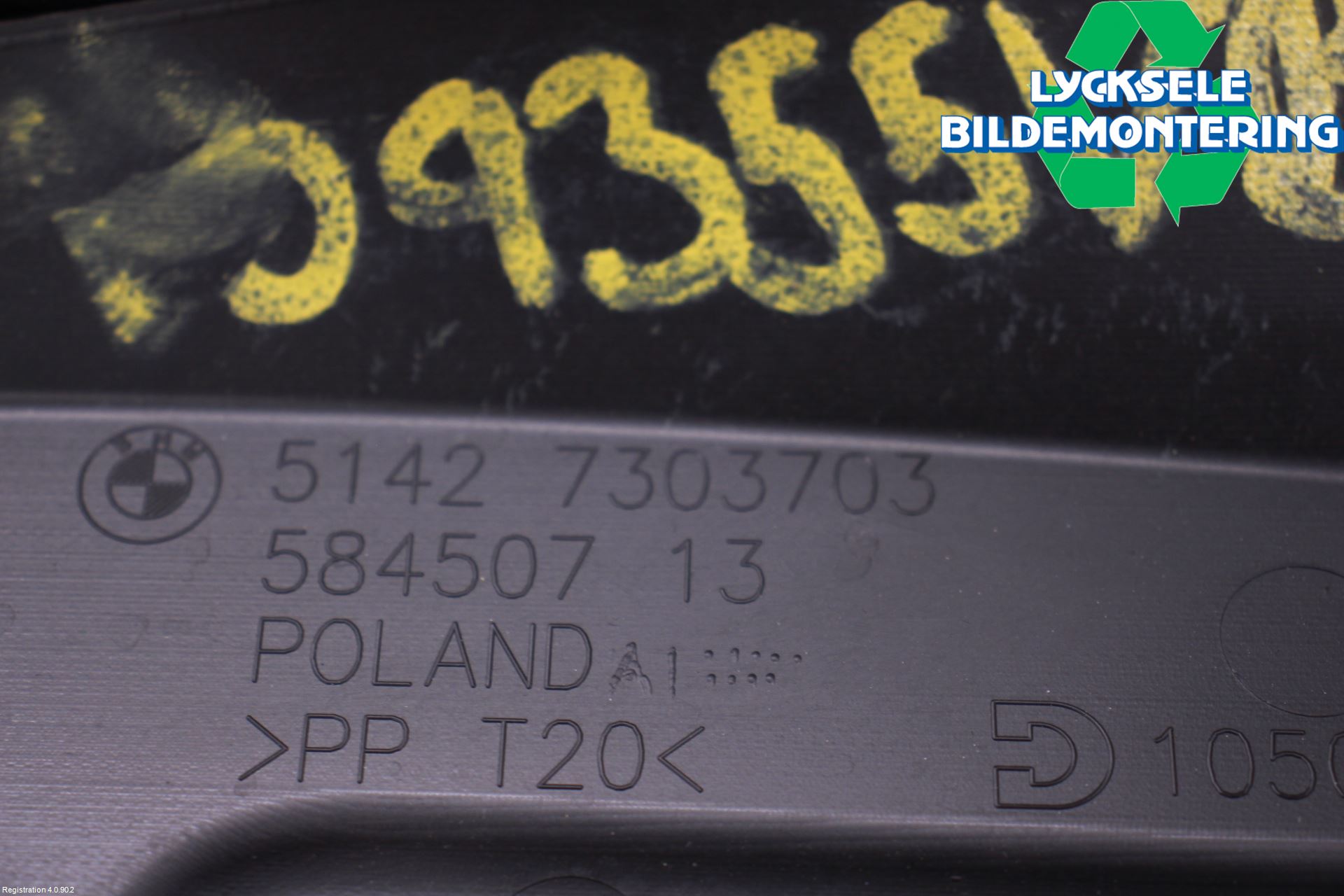 BMW i3 I01 13-22 Inredning Sidoklädsel