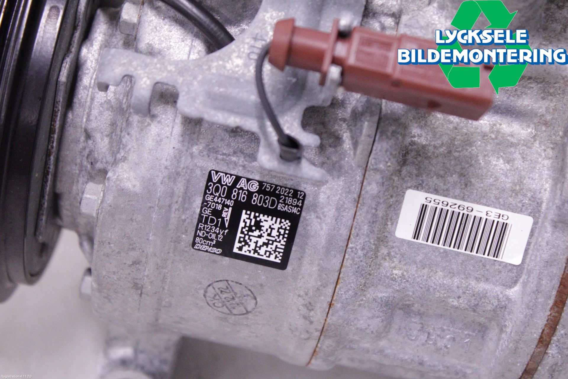 Volkswagen VW GOLF / E-GOLF VIII 20- Ac Kompressor