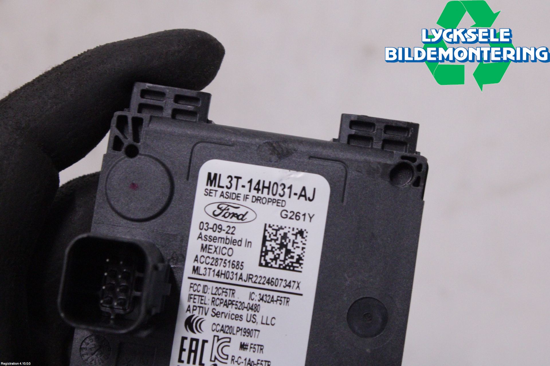 Ford MUSTANG Mach-E 21- Sensor Aktivt Kollisionsskydd