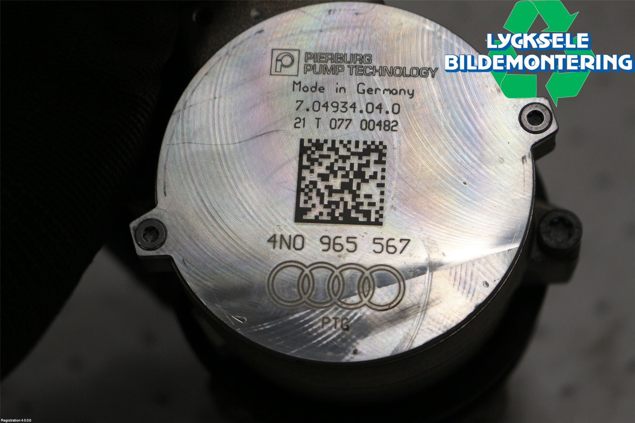 Audi A6 F2/C8 19- Värme Cirkulationspump