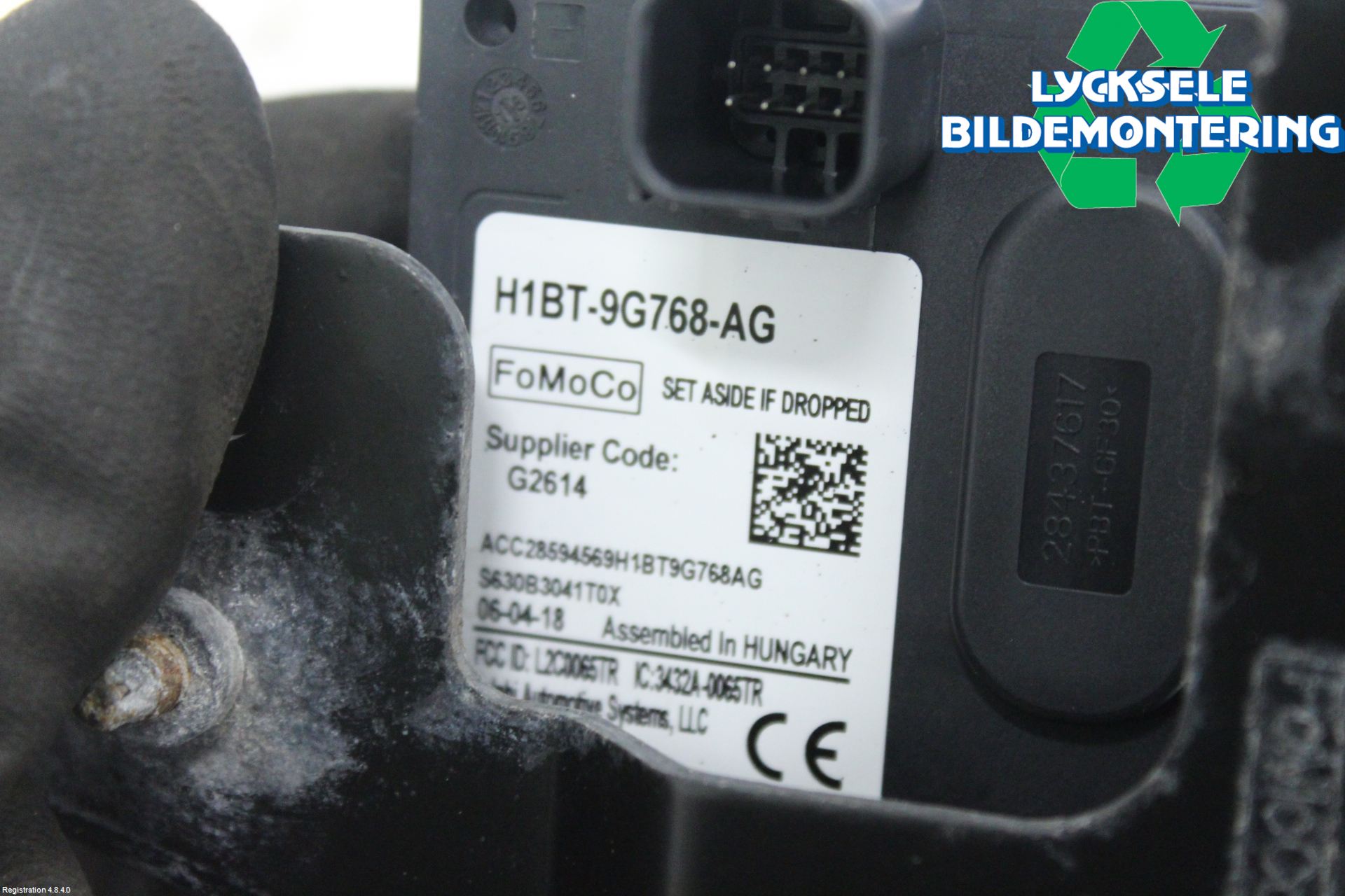 Ford FIESTA (VII) 18-23 Sensor Aktivt Kollisionsskydd