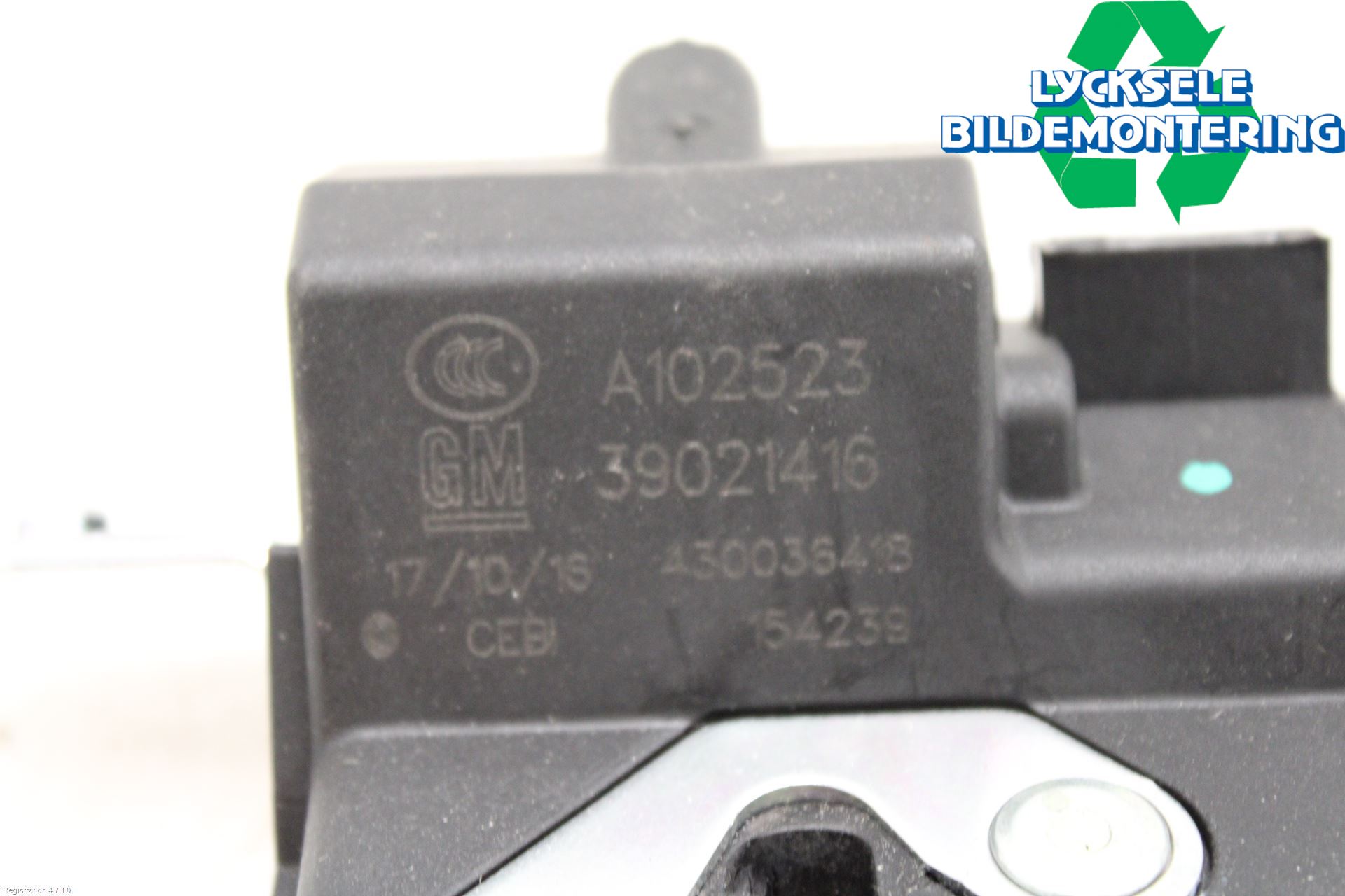 Opel CORSA E 15-19 Låskista Baklucka